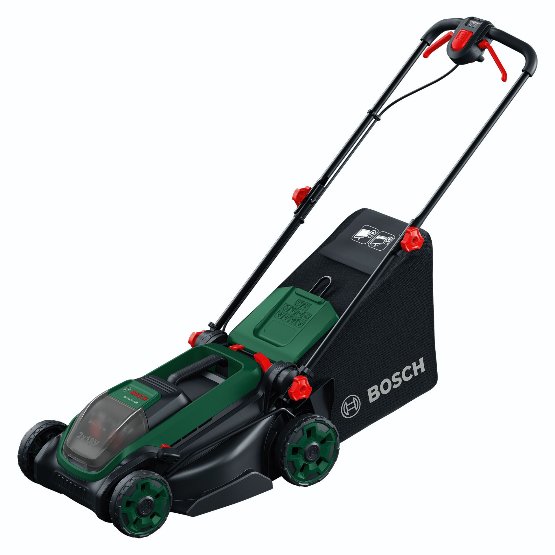 Rasenmäher, Akku-Rasenmäher, Grasfangkorb, Graswagen?, Kompakt mower