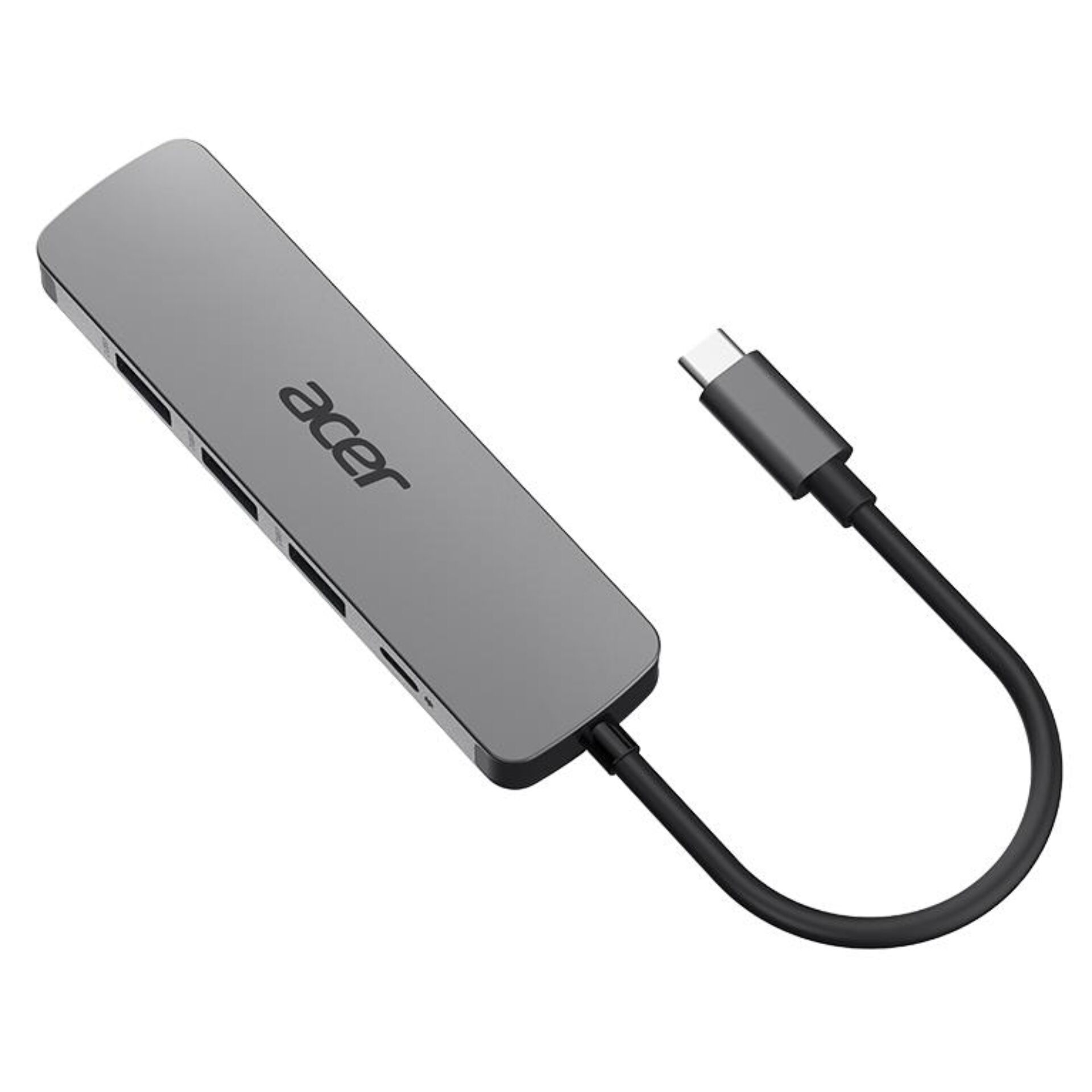 USB-C-Hub, Adapter, HDMI, USB-C, Aluminiumgrau