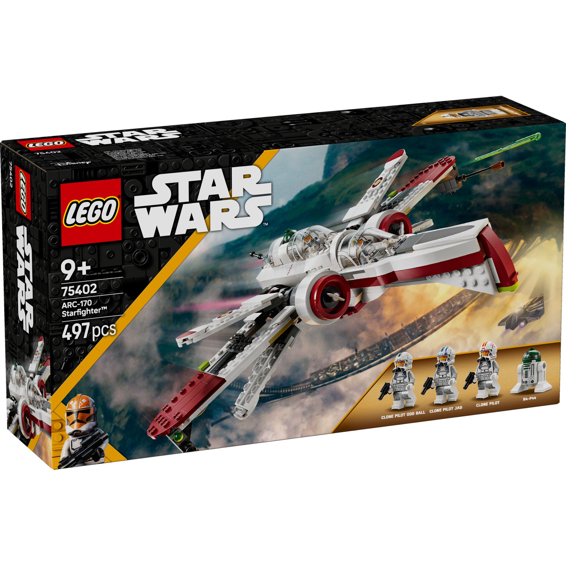 LEGO, Star Wars, ARC-170 Starfighter, 75402, Raumschiff
