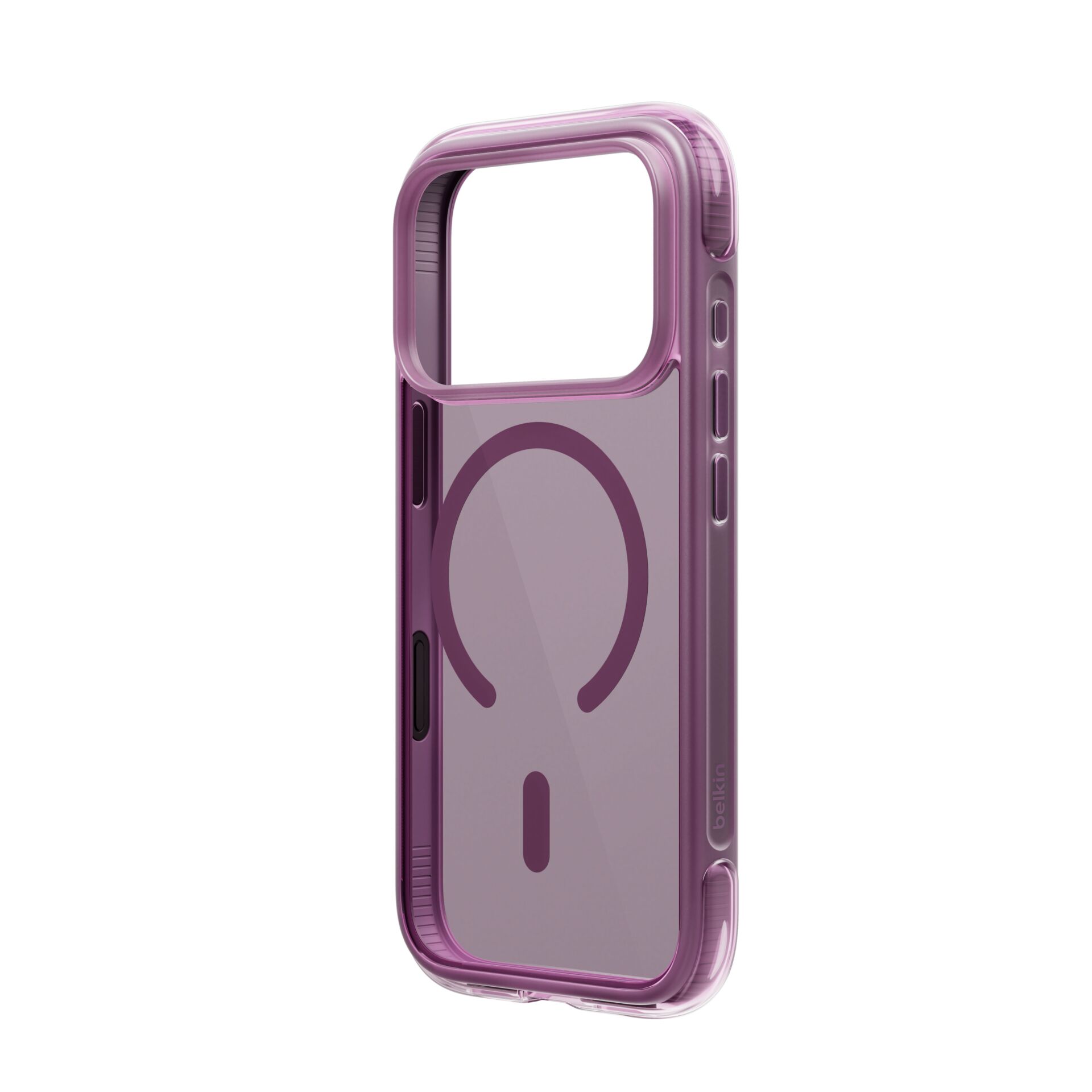 Handyhülle, Schutzhülle, Magenta, Transparente Rückseite, Magnethalterung?