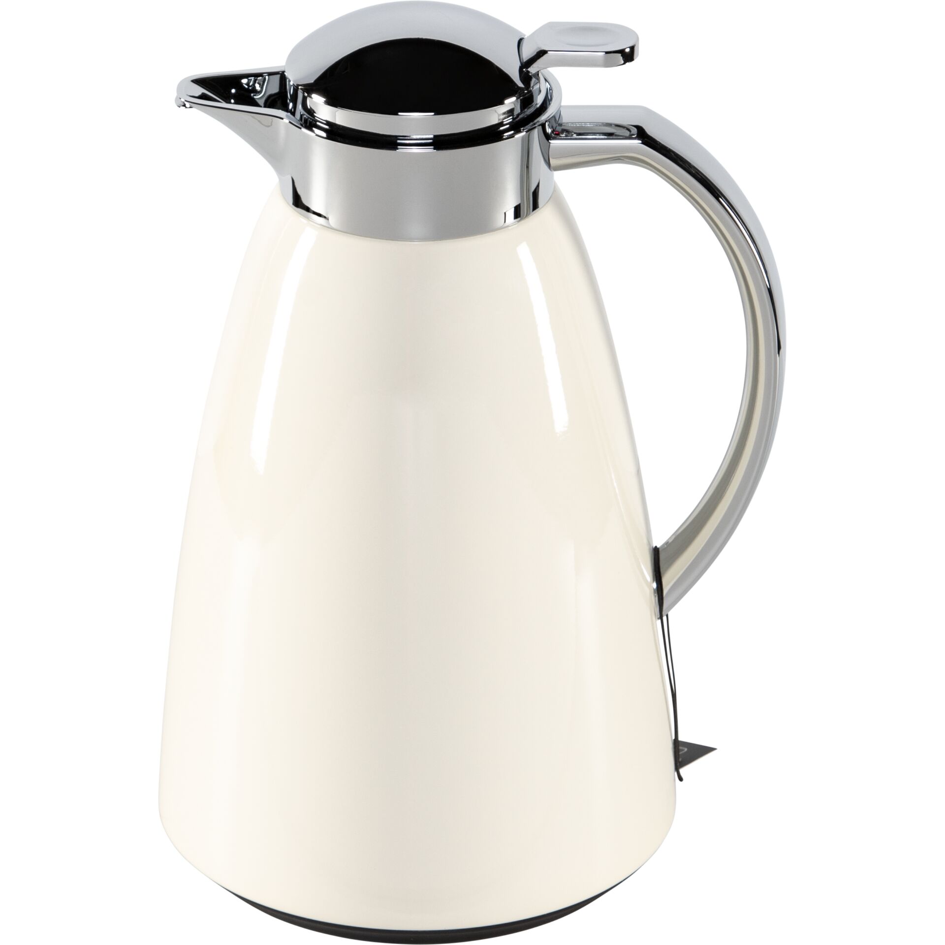Thermo-Kanne, Vorratskanne, Kaffee/Kaltgetränke, Edelstahl/Chrom, Kunststoffgriff
