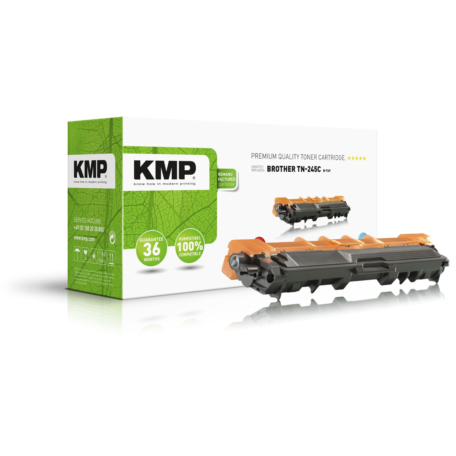 KMP B-T49 Toner cyan  compatible with Brother TN-245 C