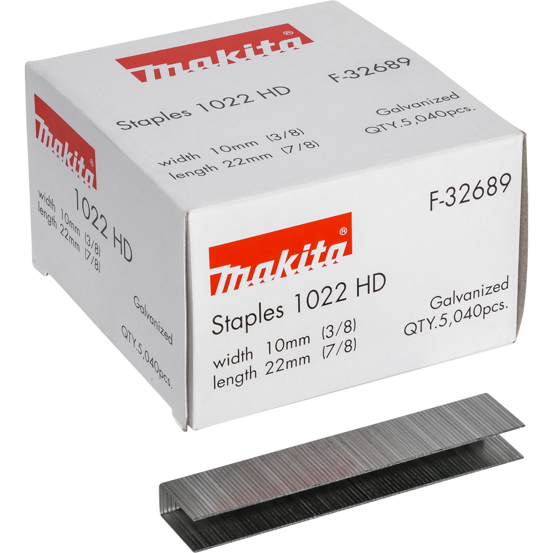 Makita Staples 10-22mm  F-32689 5040 pcs.