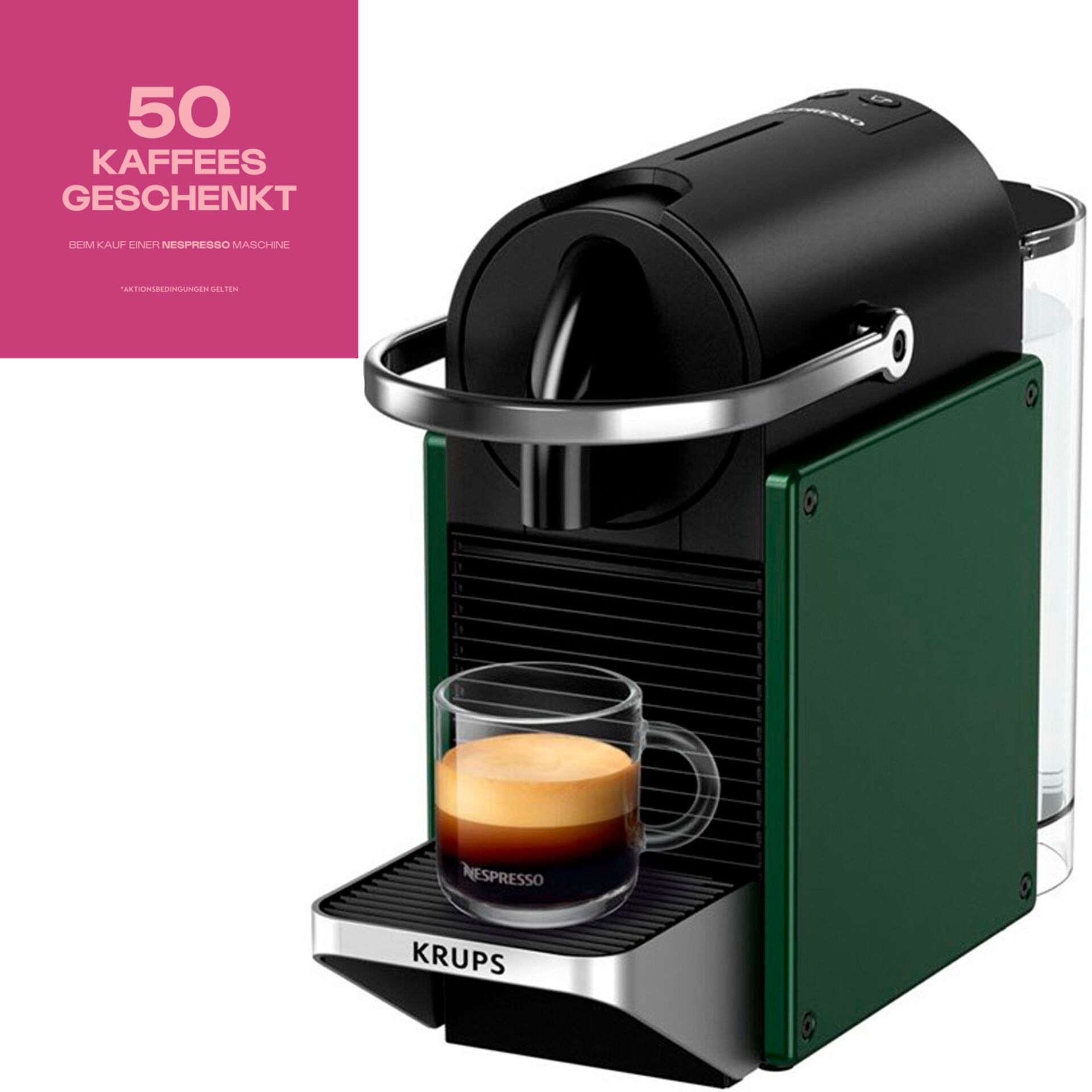 Pokal, Getränk, Kaffee, Kaffeetasse, Espresso, Kaffeemaschine, Nespresso, Kapselmaschine, Espressomaschine, Schwarz-Grün, Kaffeemaschine, Espressomaschine, Singleserve, Kapselsystem, grün, Kaffeemaschine, Kapselmaschine, Espresso, Miniatur, Schwarz-Grün