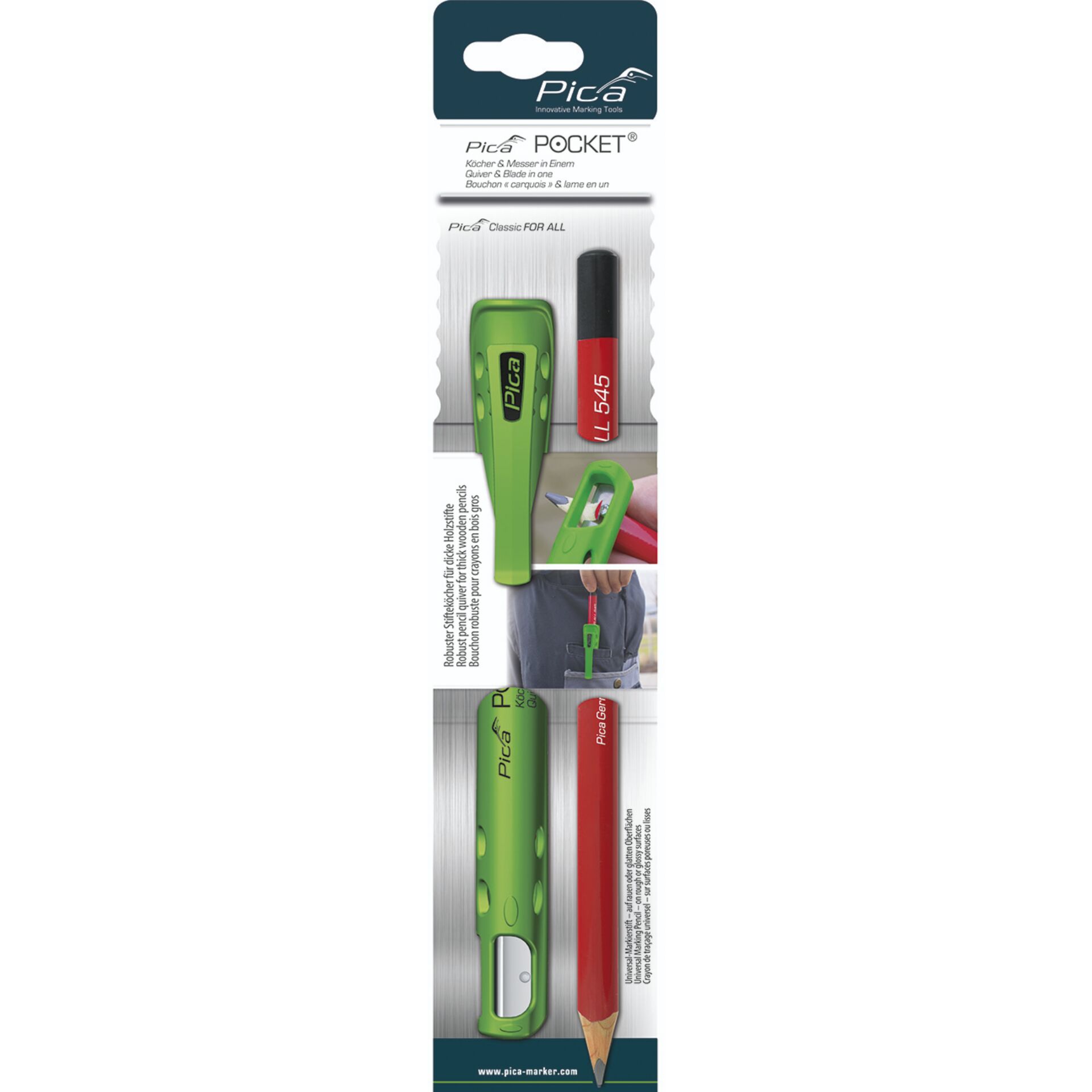 Pica Pocket with 1 FOR ALL  graphite
