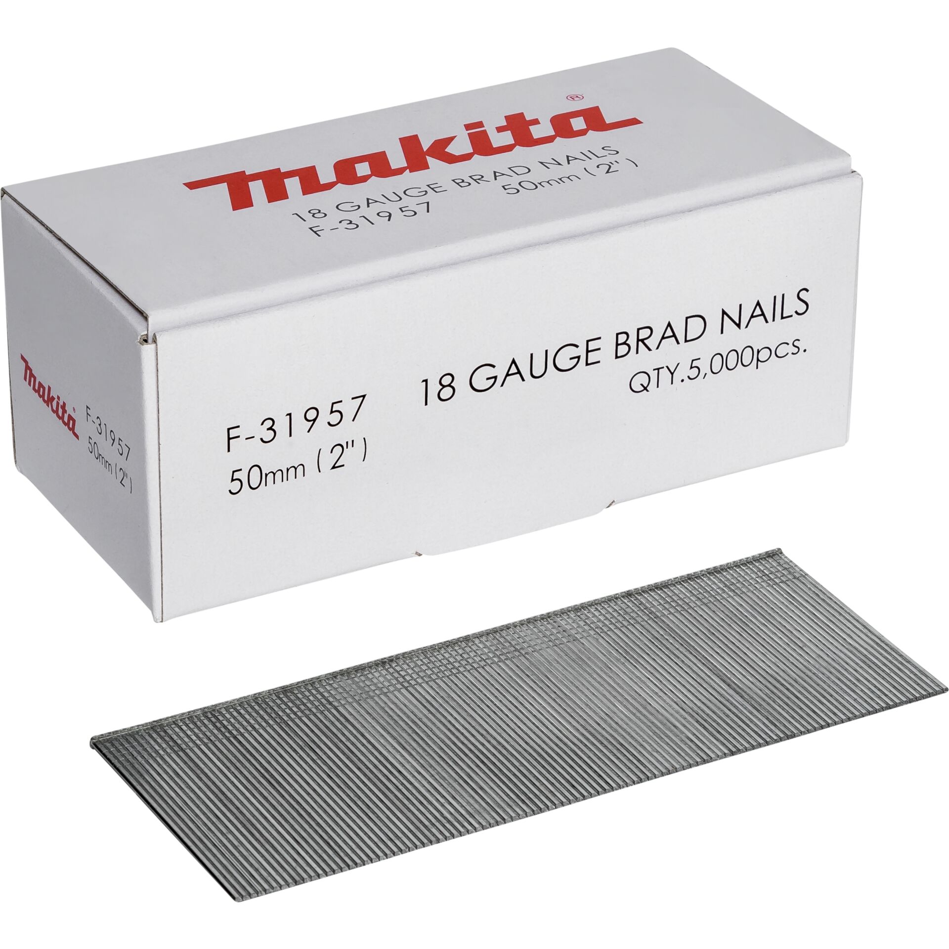 Makita Gauge Brad Nails 1,2x50mm  F-31957  5000 pcs.
