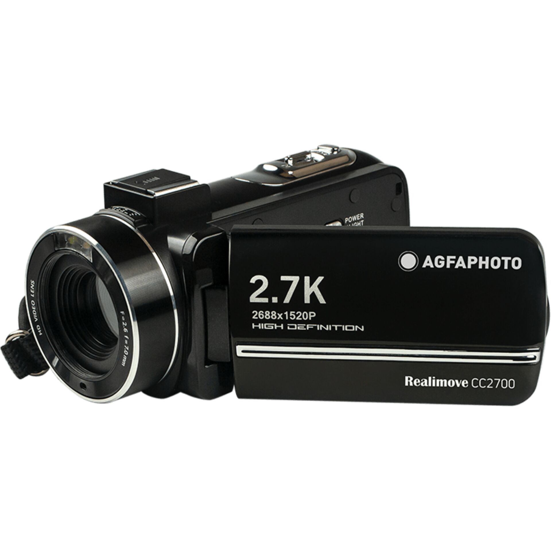 Camcorder, HD, 2.7K, Realmove, Agfaphoto