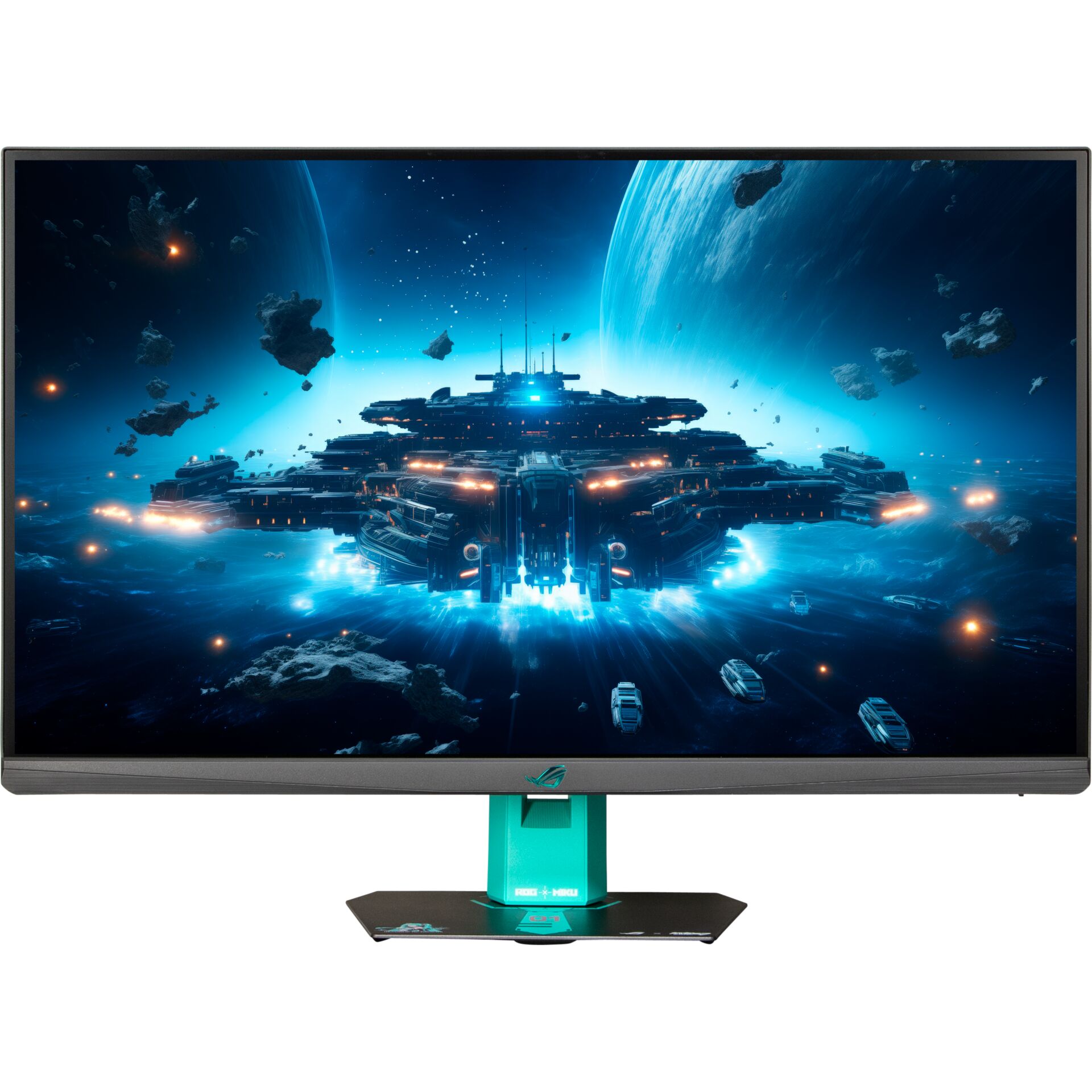 monitor, gaming monitor, ultra-wide, farbe teal, ständer teal