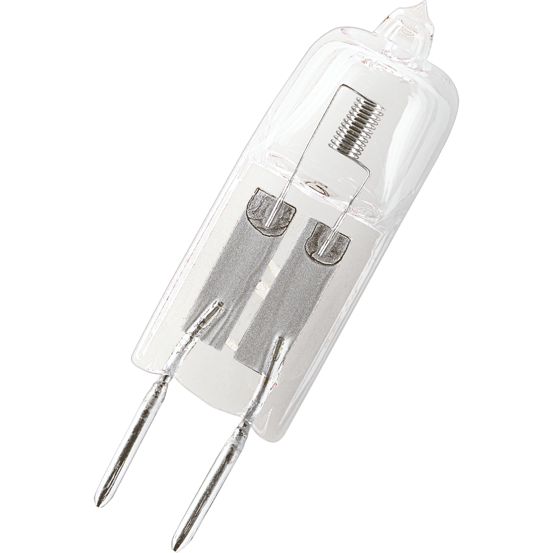 G4 Halogen, Glühbirne, Mini Lampenfassung, Zwei-Pin Stecker, Transparente Kapsel