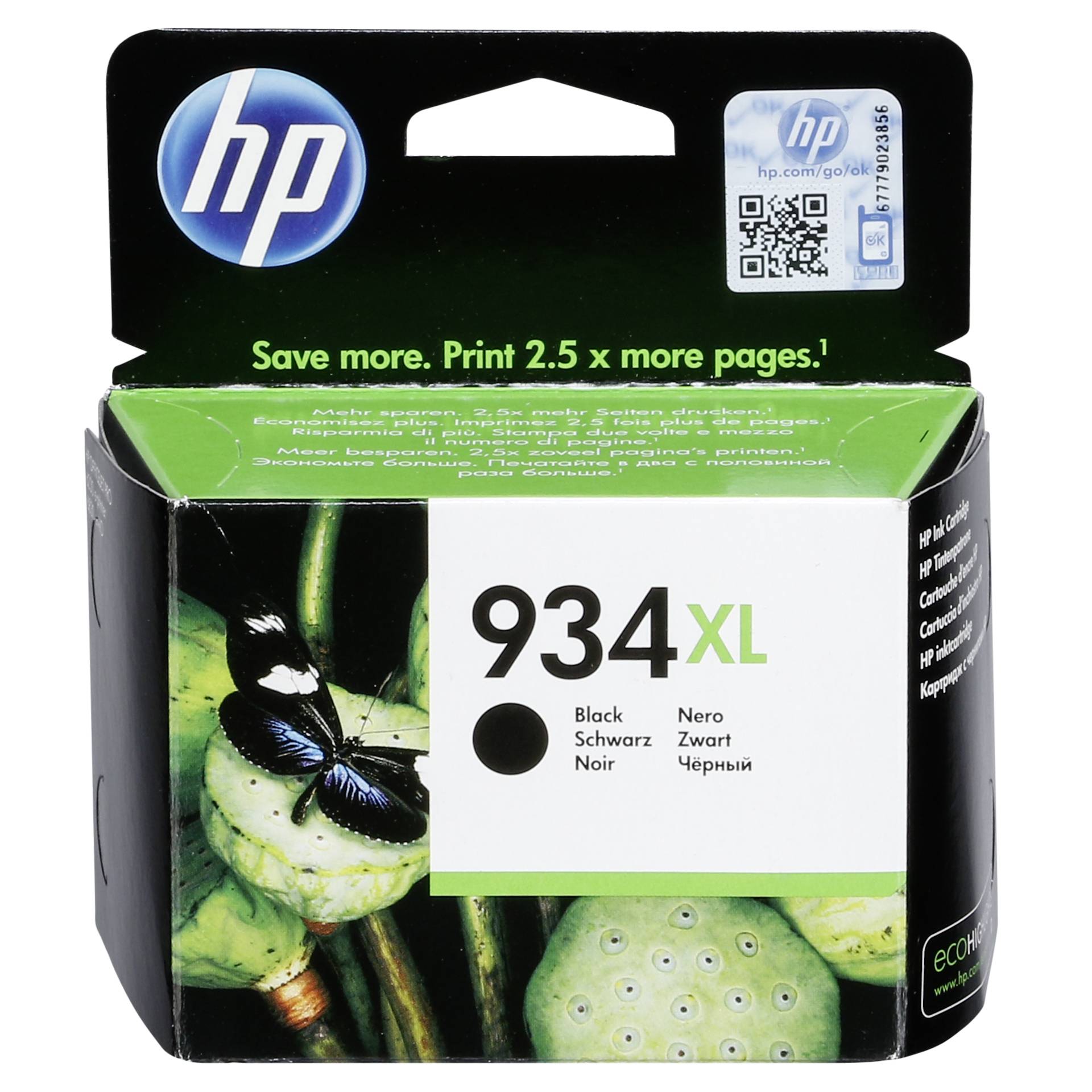 HP C2P23AE tusz czarny  No. 934 XL