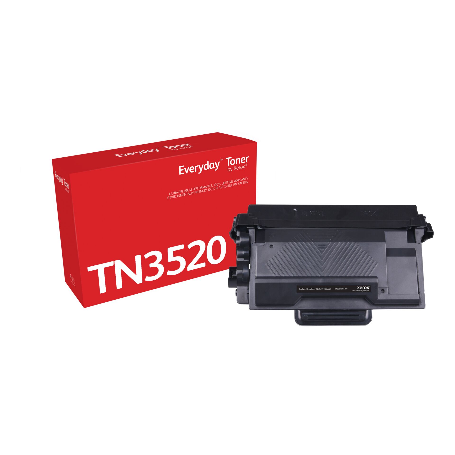 Toner, TN3520, Kassette, Druckerzubehör, Schwarz