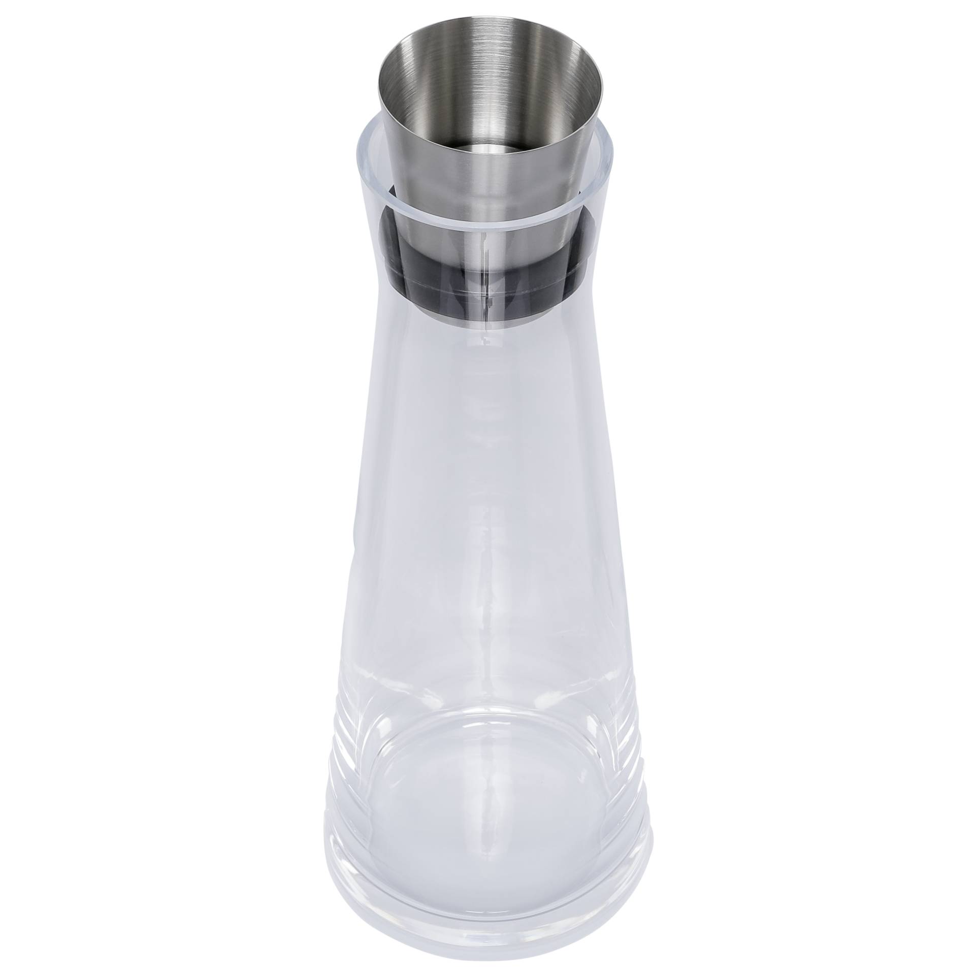 Glasvase, Vase, Transparente Vase, Karaffe, Dekovase
