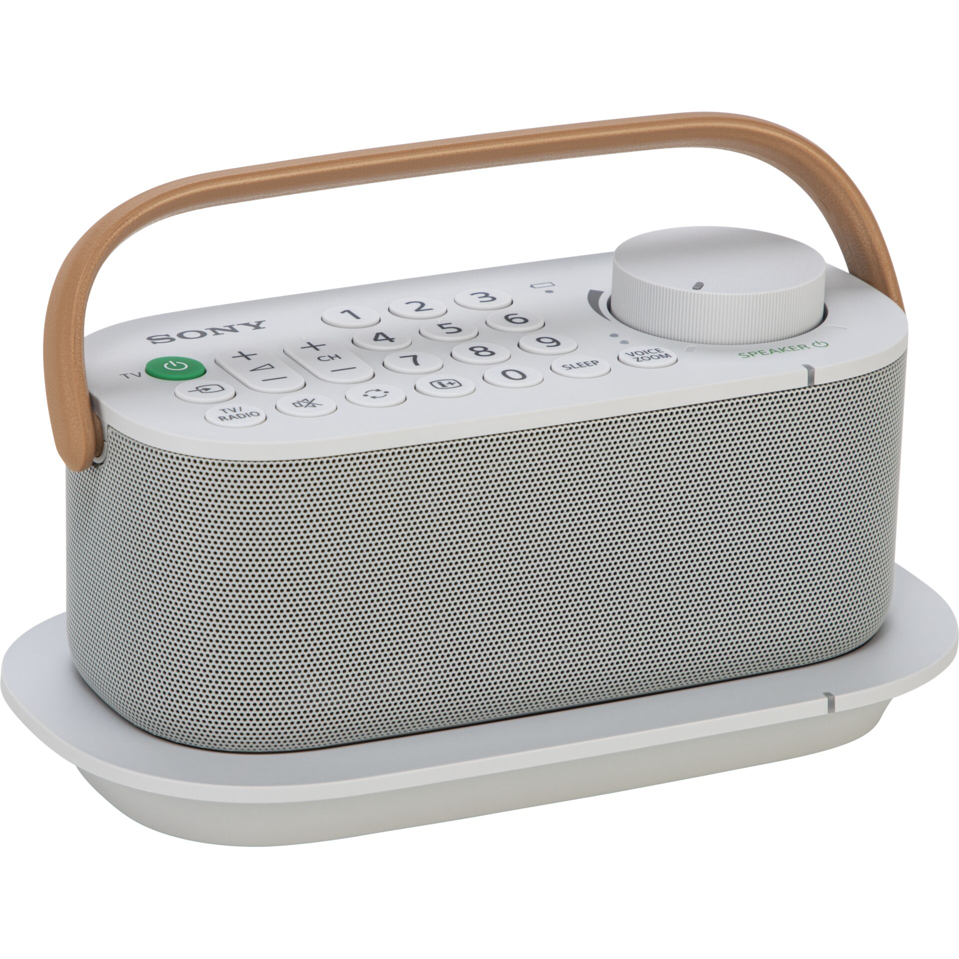 Bluetooth-Lautsprecher, tragbarer Lautsprecher, kabelloser Lautsprecher, USB-Strom, Ledergriff