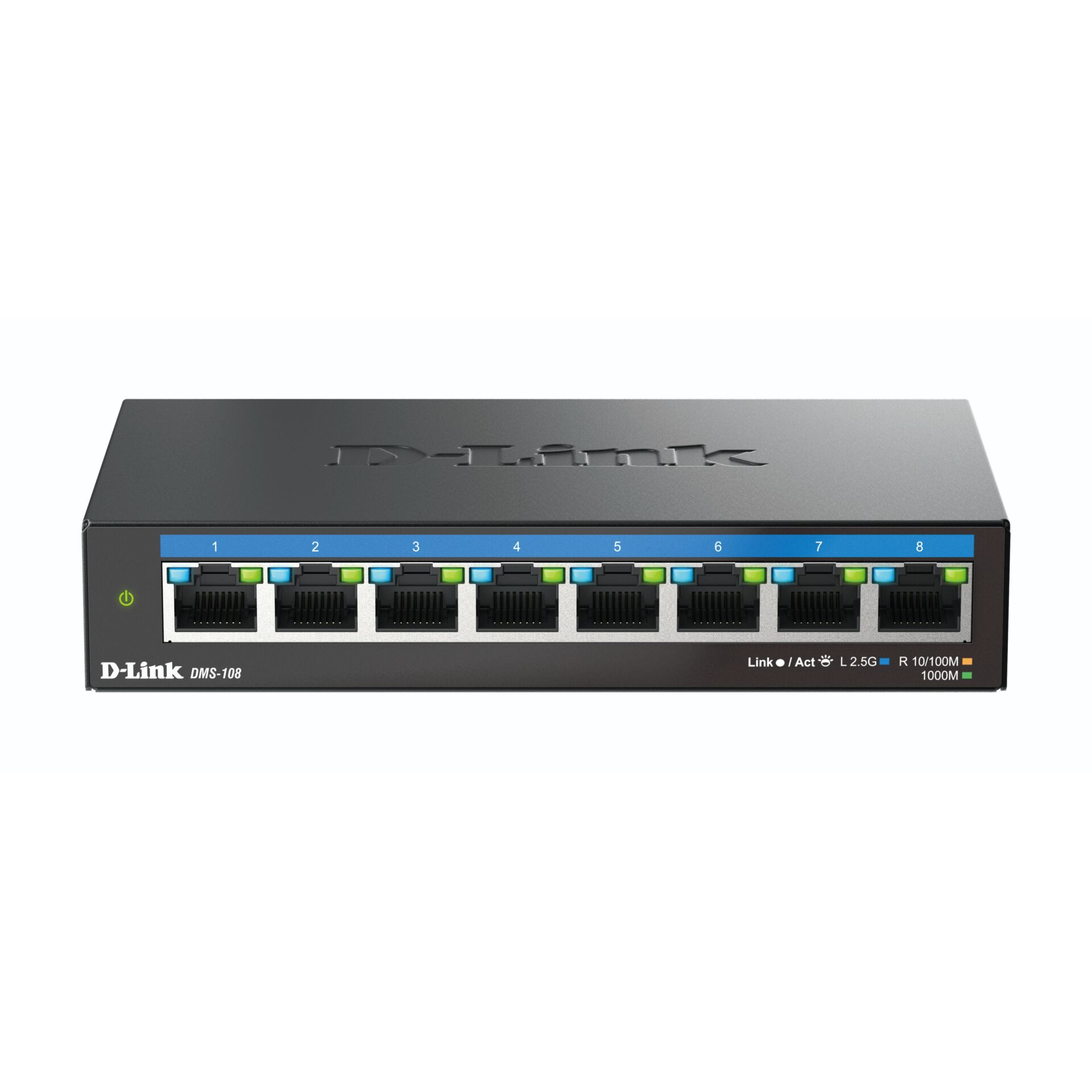 Netzwerk-Switch, D-Link DMS-108, 8-Port, RJ45, Managed Switch