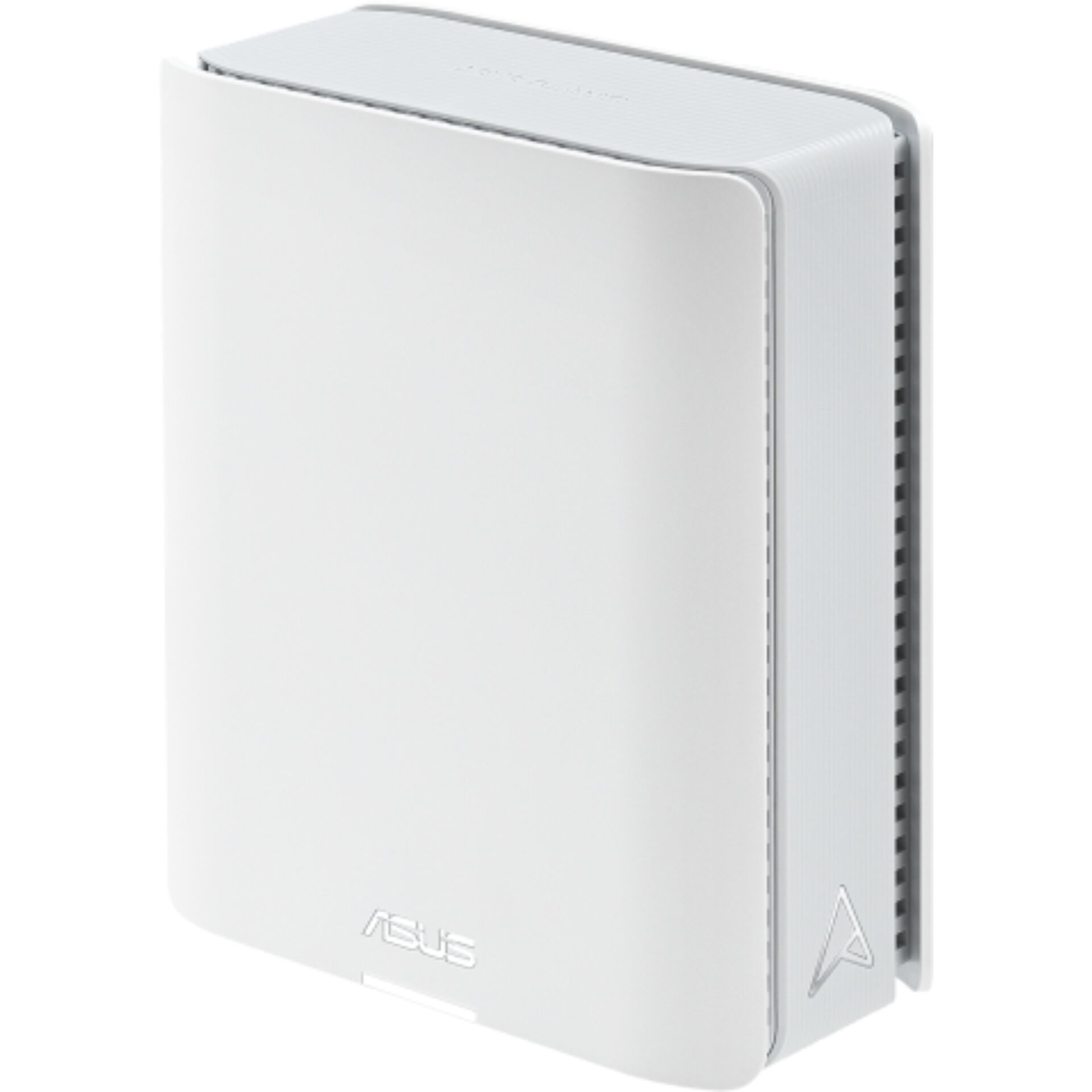 WLAN-Router, weiß, Kunststoffgehäuse, Lüftungsschlitze, Standgerät