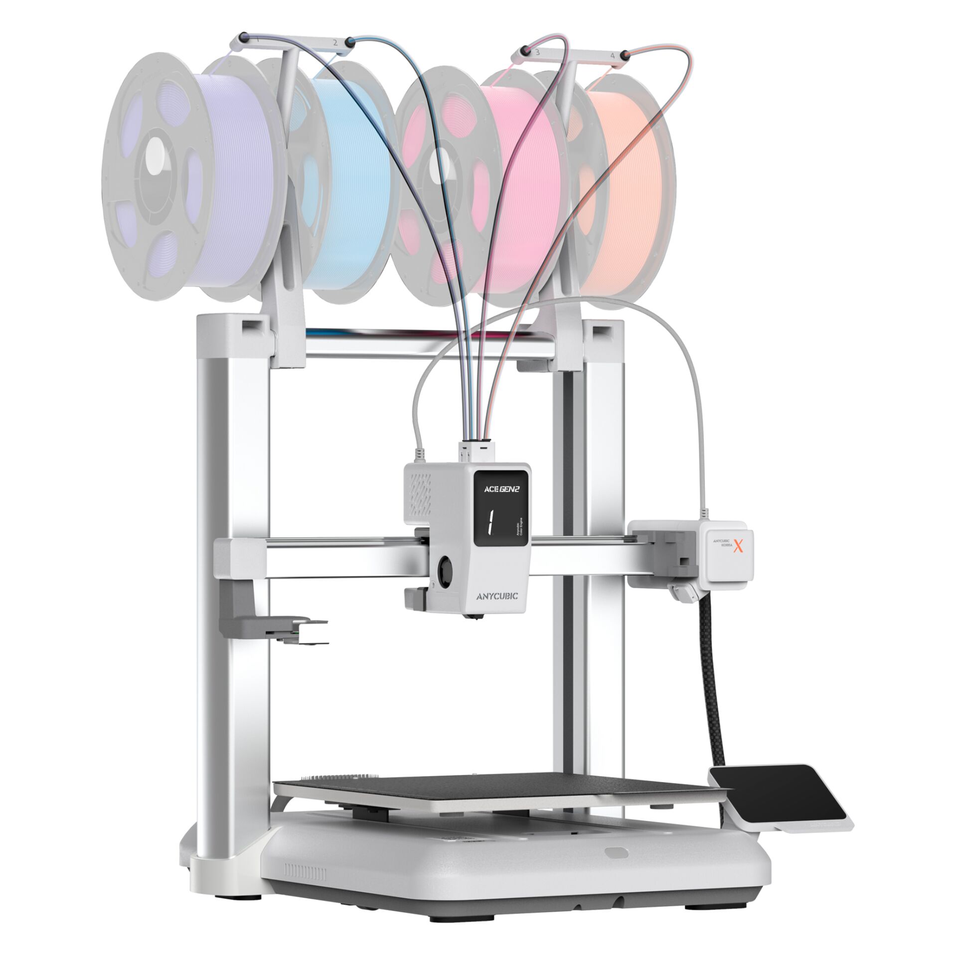 3D-Drucker, Filament-Spule, Kompakt-Drucker, Industrieller Druck, PLA-Filament