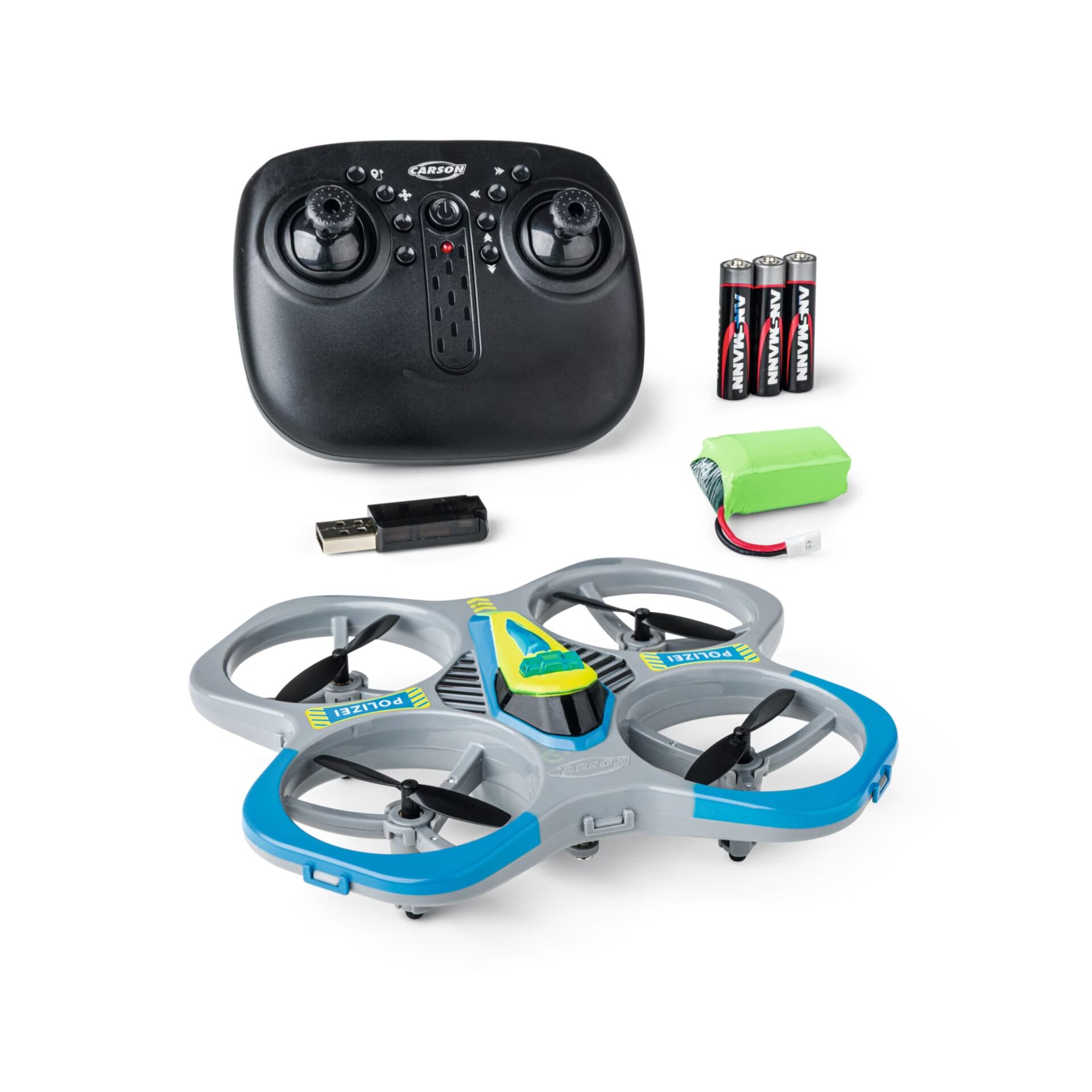 Quadcopter, Drohne, RC-Quadcopter, Kein Kamera, Batterien inklusive