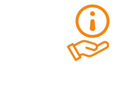 information, icon, hand, support, helpdesk