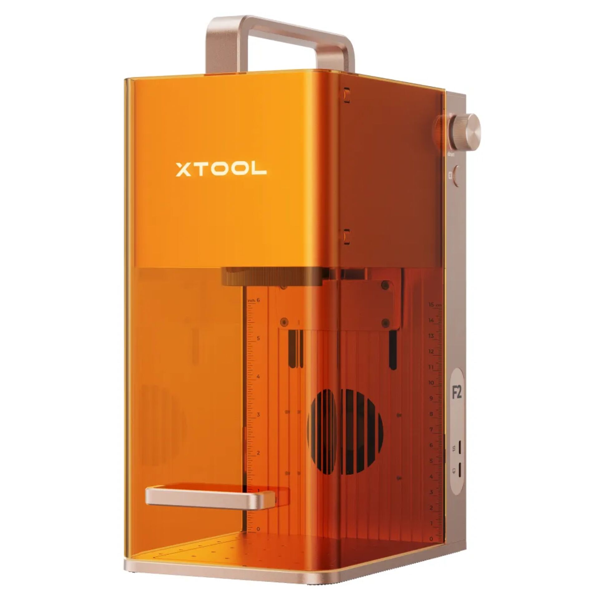 3D-Drucker, orange, XT00L, Gehäuse, transparent