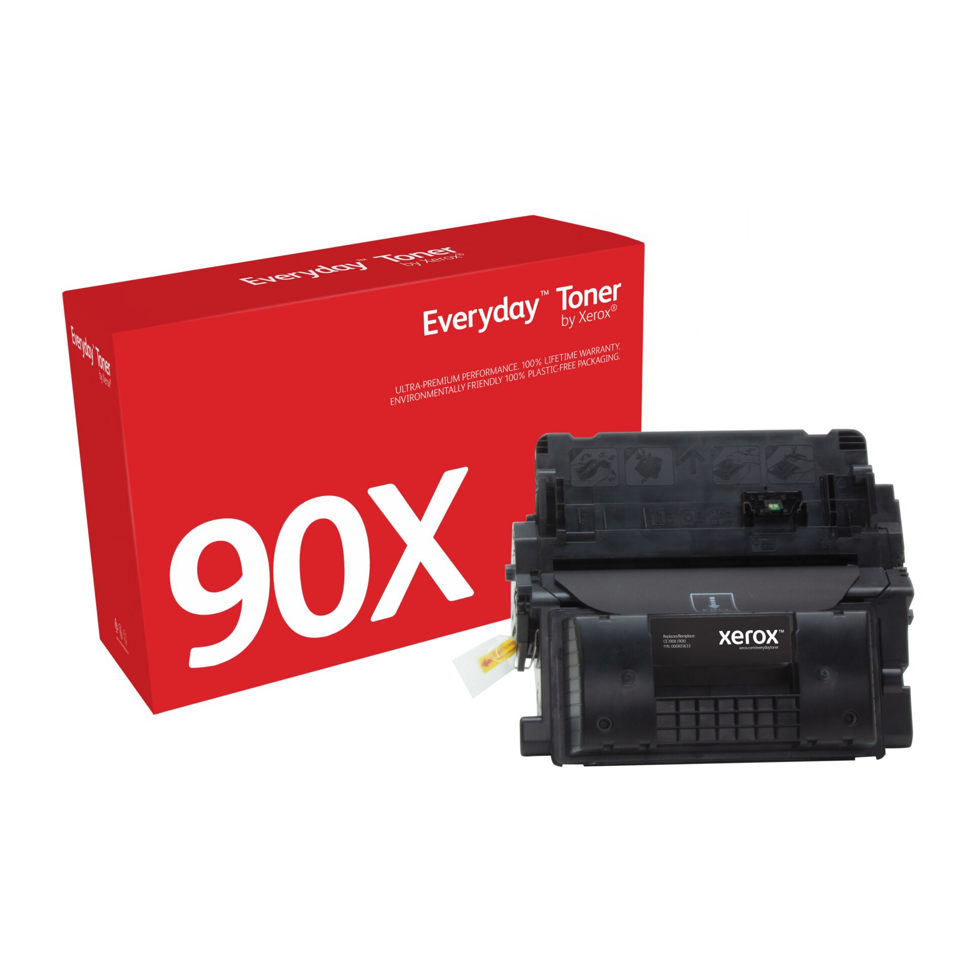 Toner, Tonerpatrone, Lasertoner, Xerox kompatibel, 90X