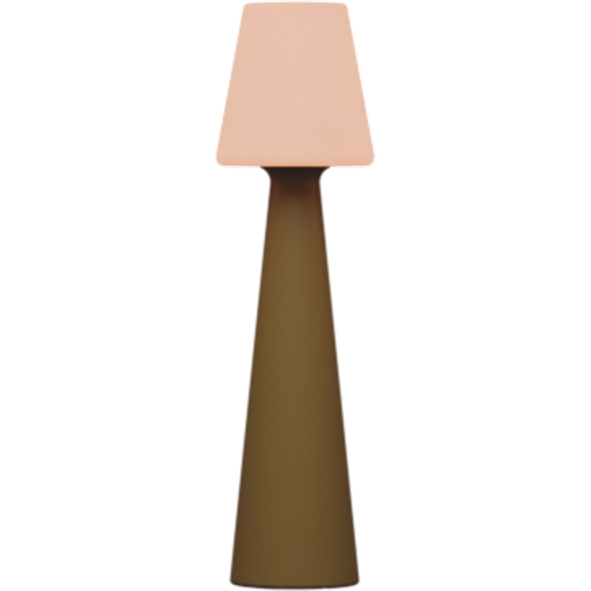 Lampen, Tischlampe, Holz, Beige, Kegel