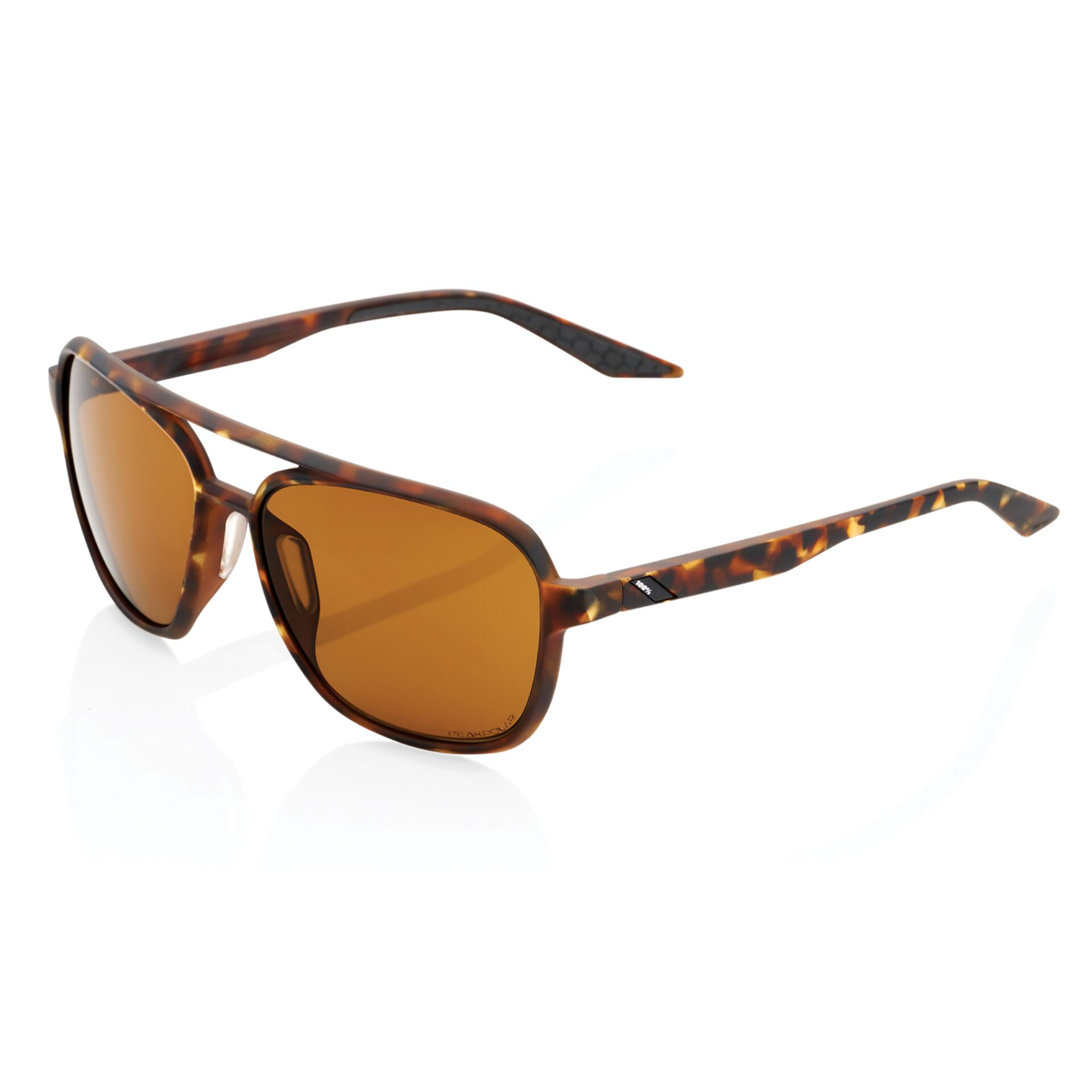 Sonnenbrille, Tortoiseshell, Brillenrahmen, Kunststoff-Gläser, Hornoptik