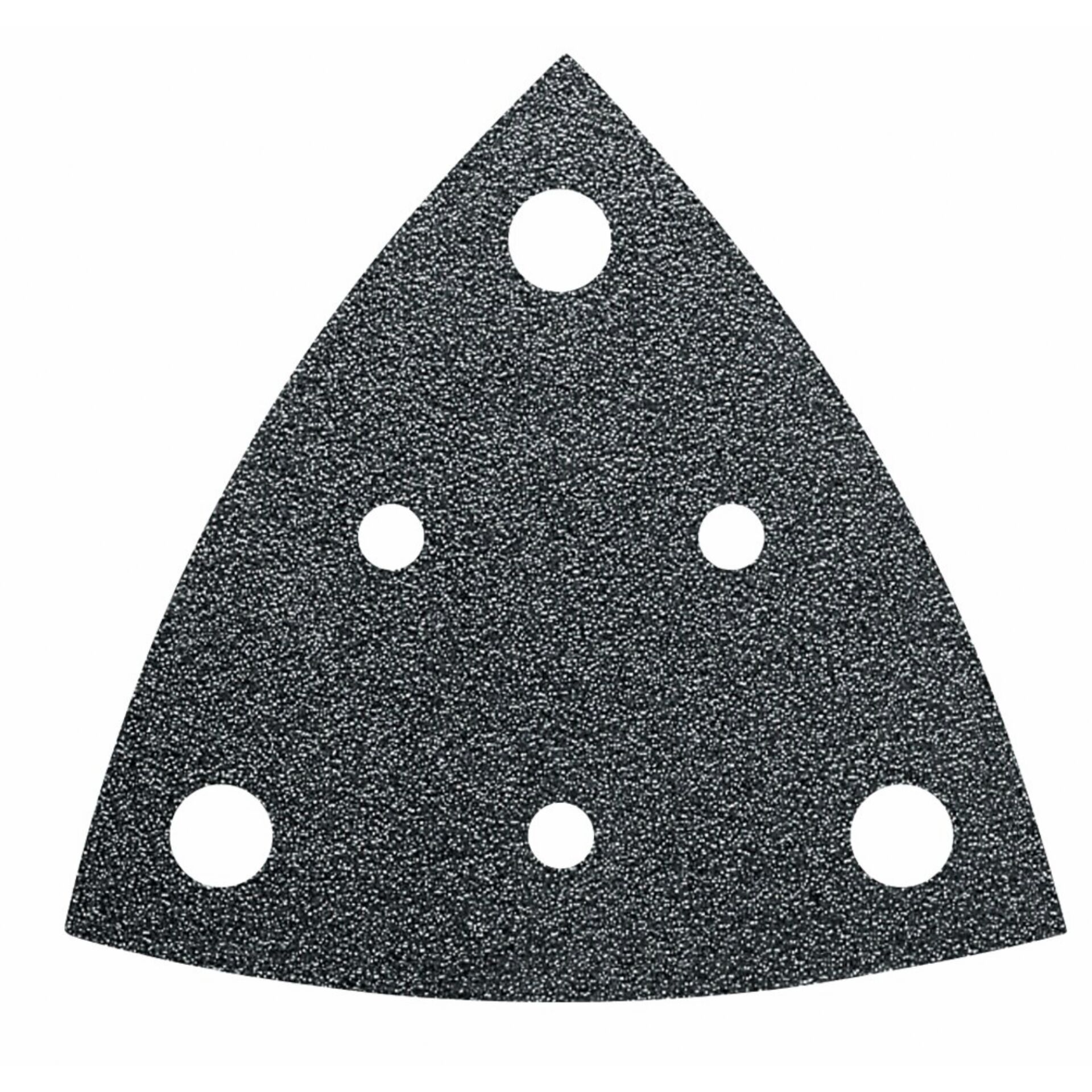 Schleifpapier, Schleifscheibe, abrasiv, dreieckig, Löcher