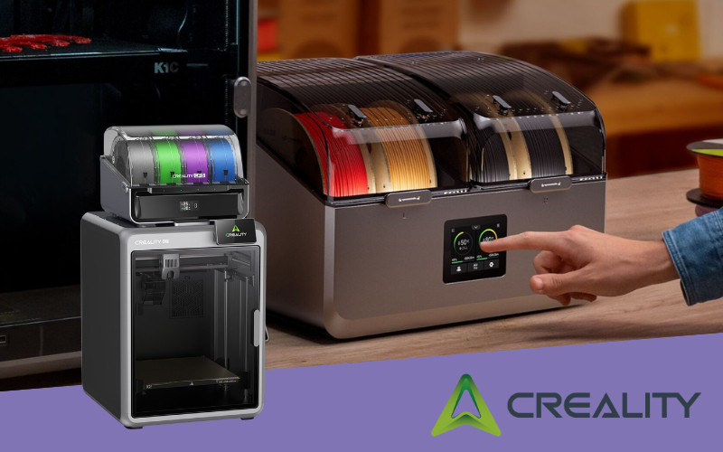 3D‑Drucker, Filamentspender, Kunststoff, Desktop, Creality