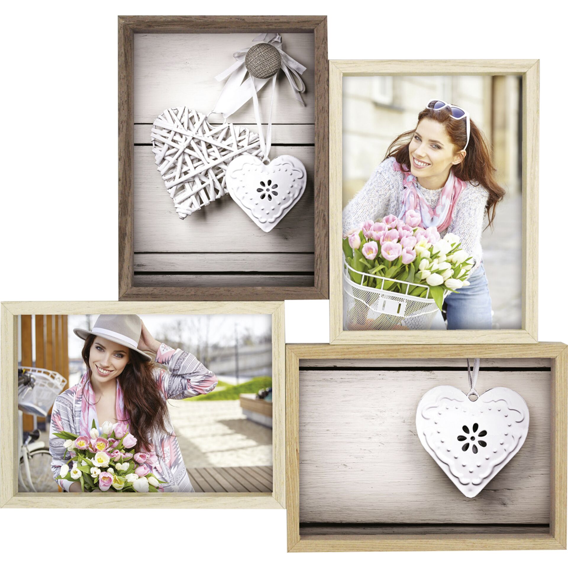 Flower Arrangement, Flower Bouquet, Collage, Person, Woman