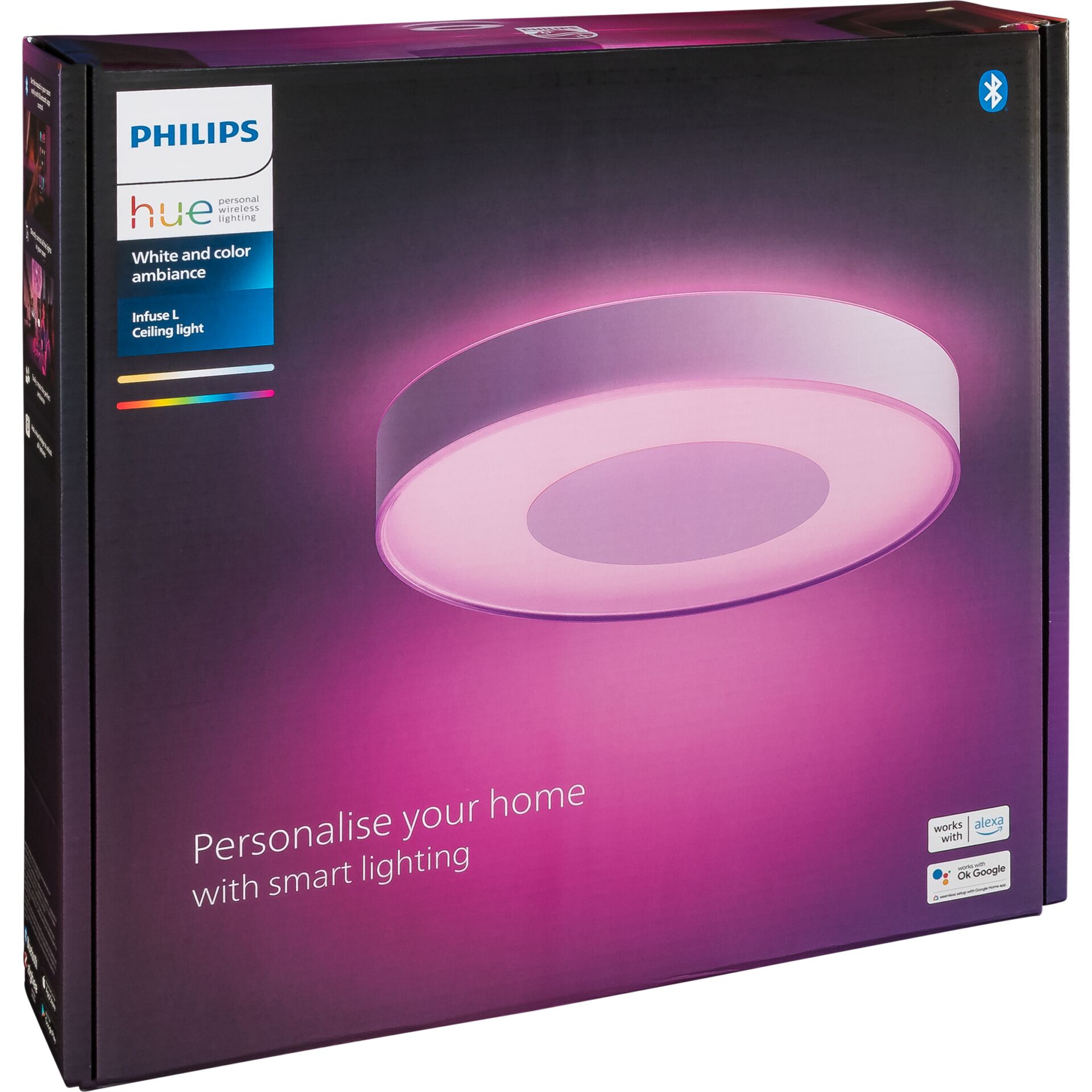 licht, LED-Deckenleuchte, RGB, Bunte Beleuchtung, Kreisform