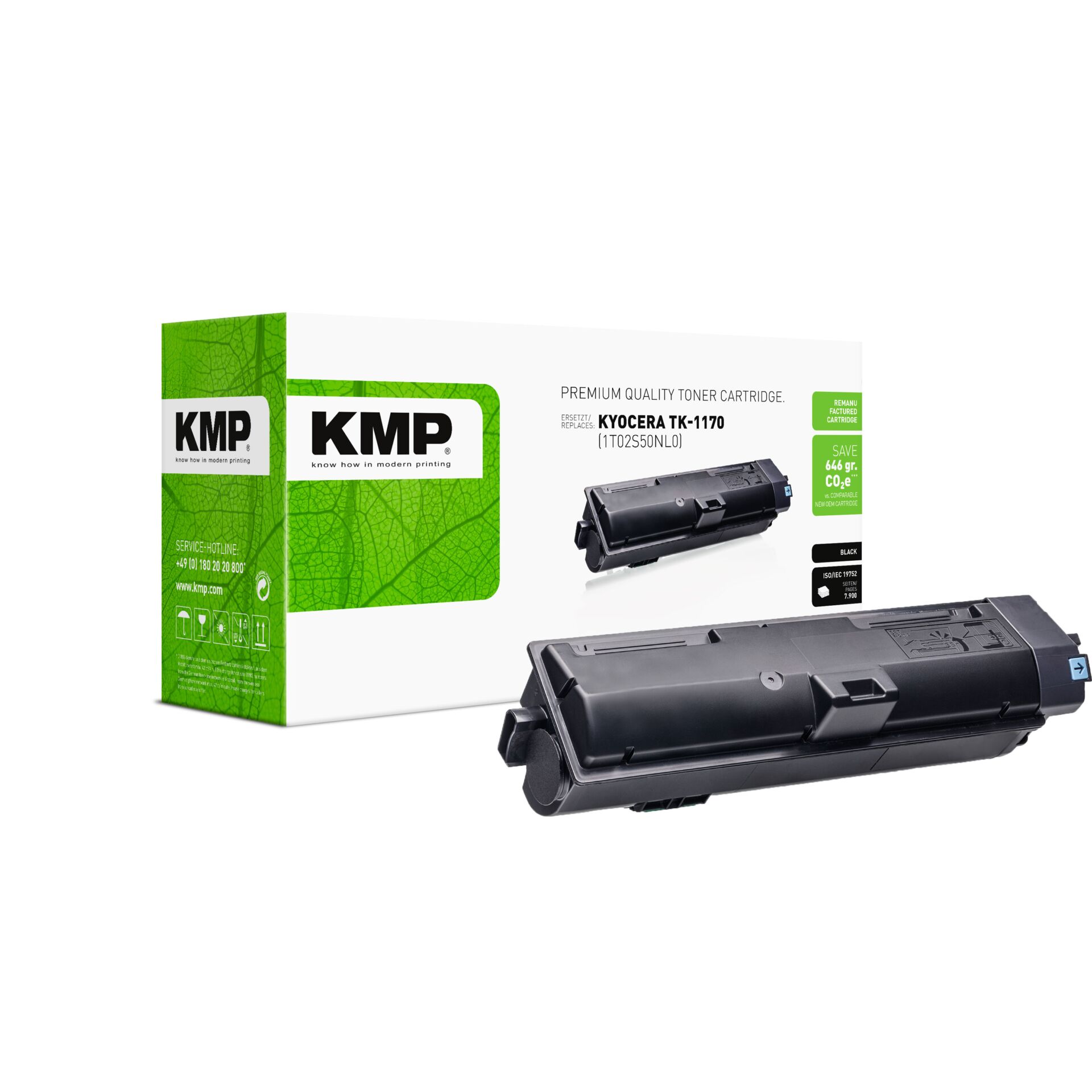Adapter, Elektronik, Schusswaffe, Computerausrüstung, Handfeuerwaffe, Tonerpatrone, KMP Toner, TK-1170, Schwarz, Kompatibel