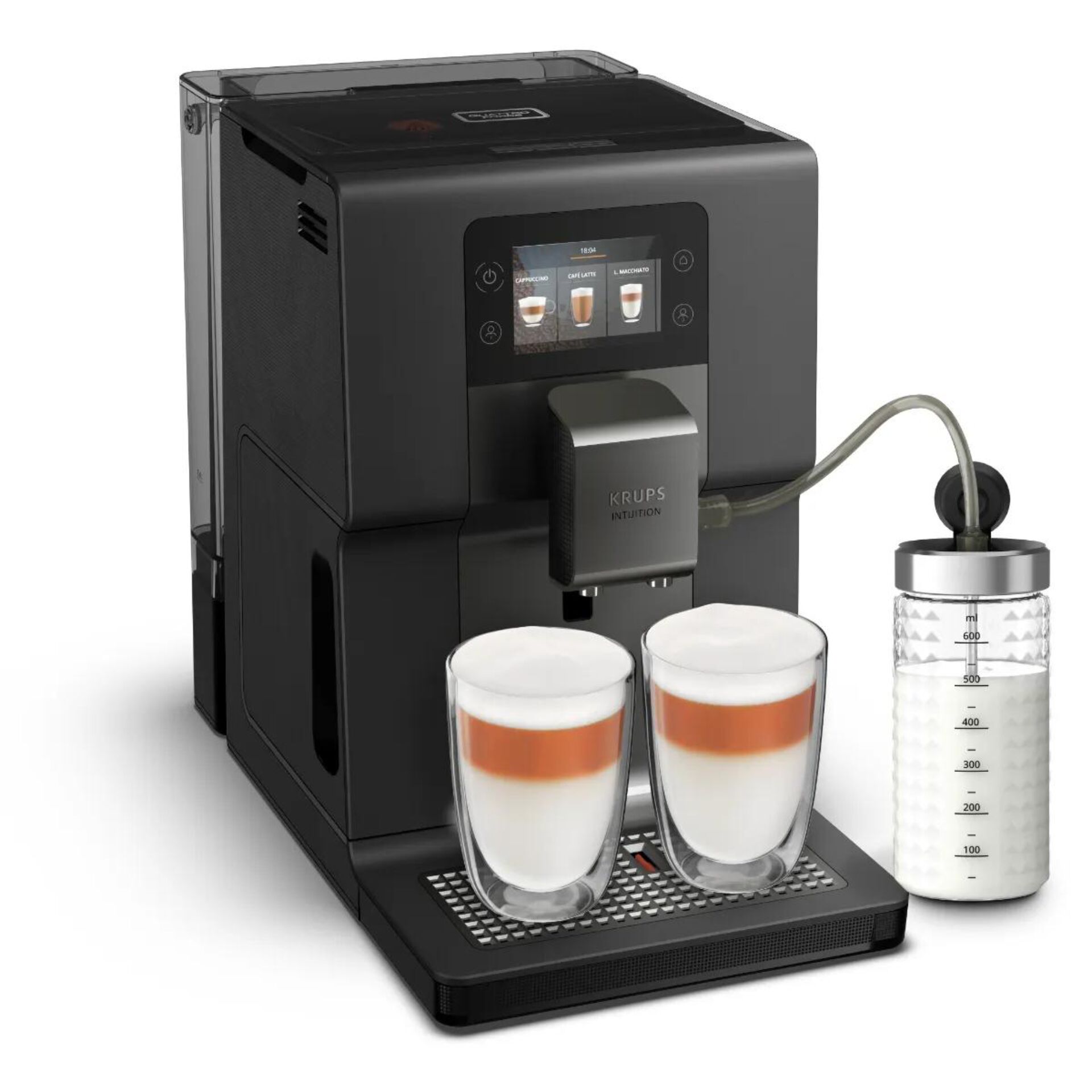 Kaffeemaschine, Espresso-Maschine, Milchkaffee, Tassenset, Dampf-Frother