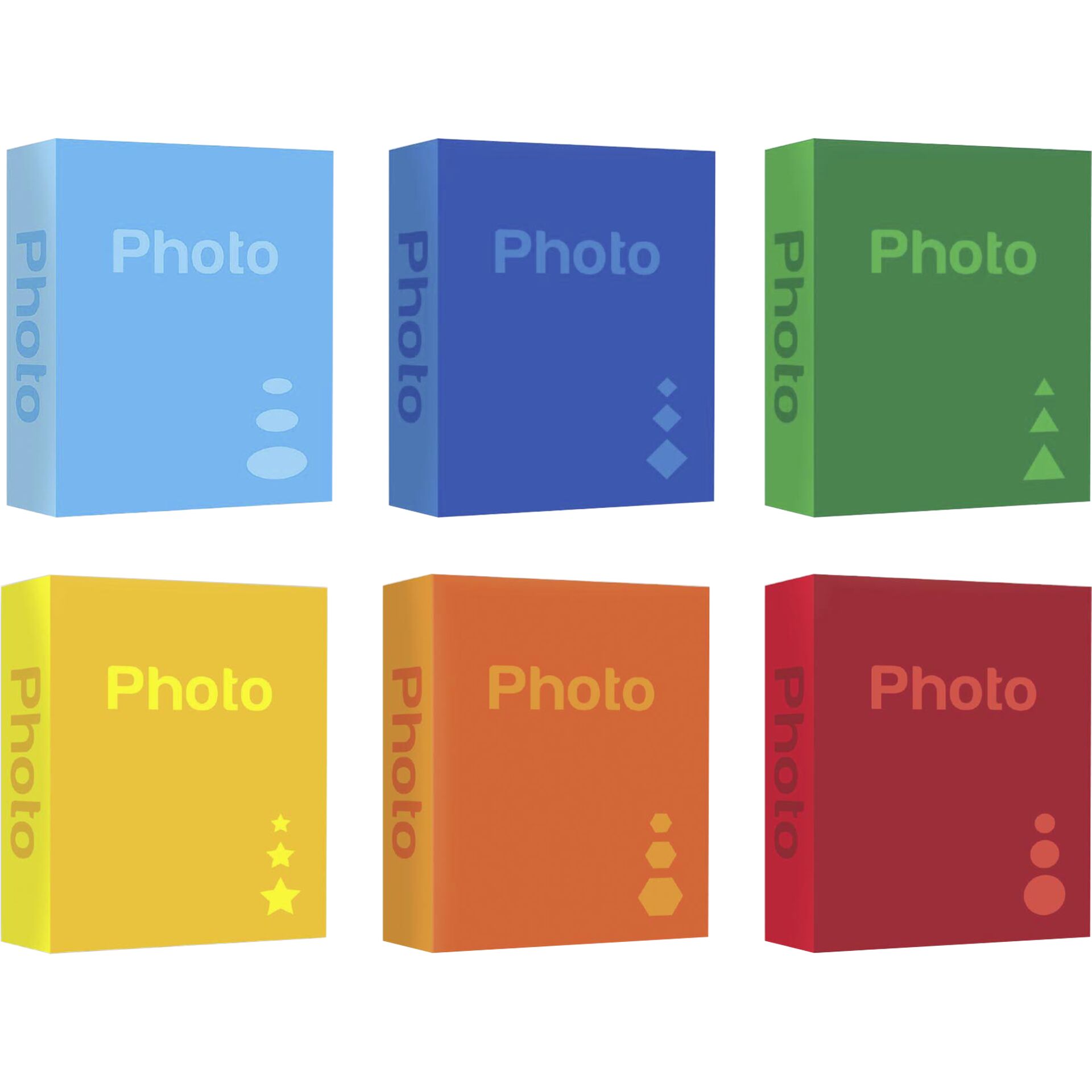 ZEP Photo Basic            13x19  100 p. Memo color sorted BS57100