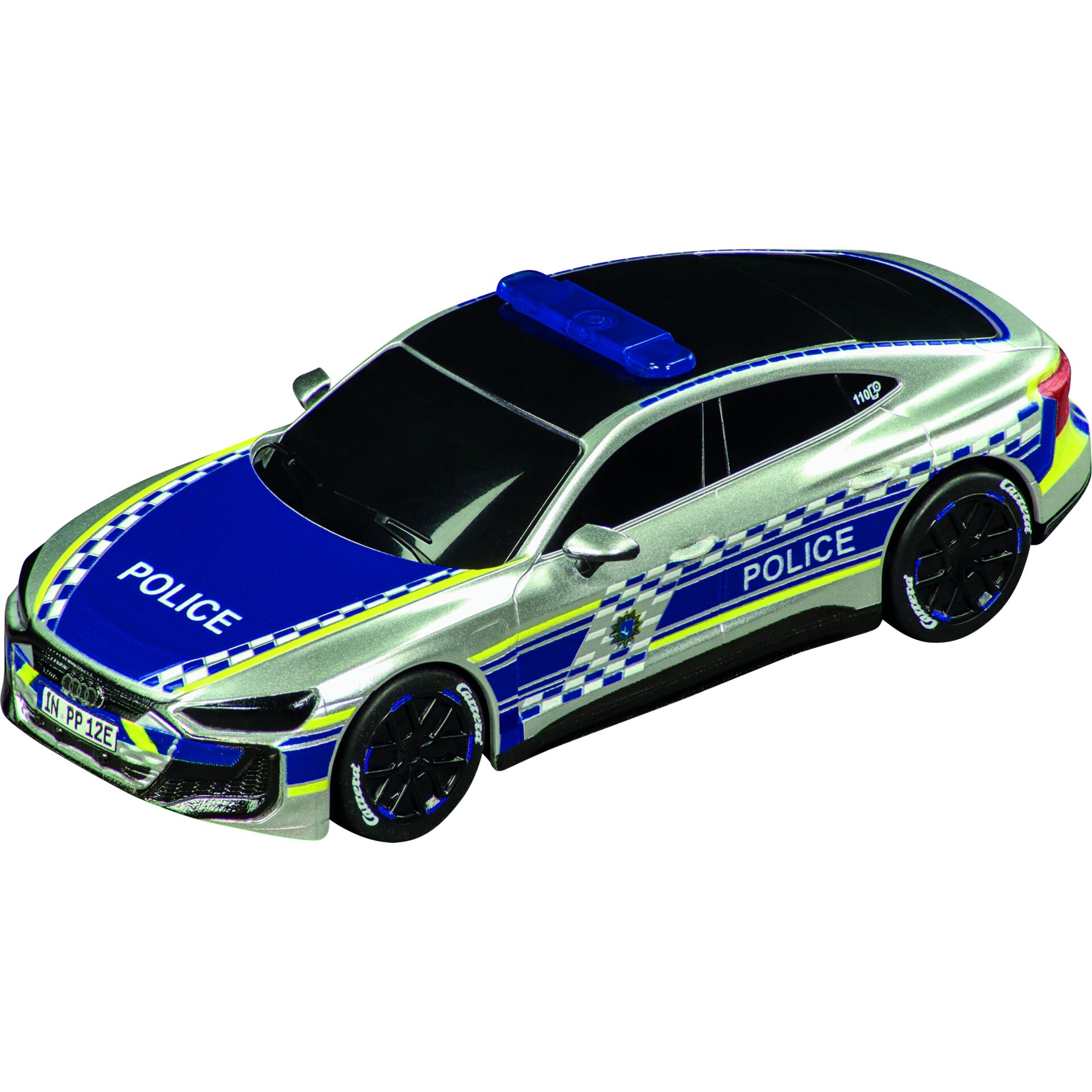 Polizeiauto, Spielzeugauto, Police, Blau, Grün
