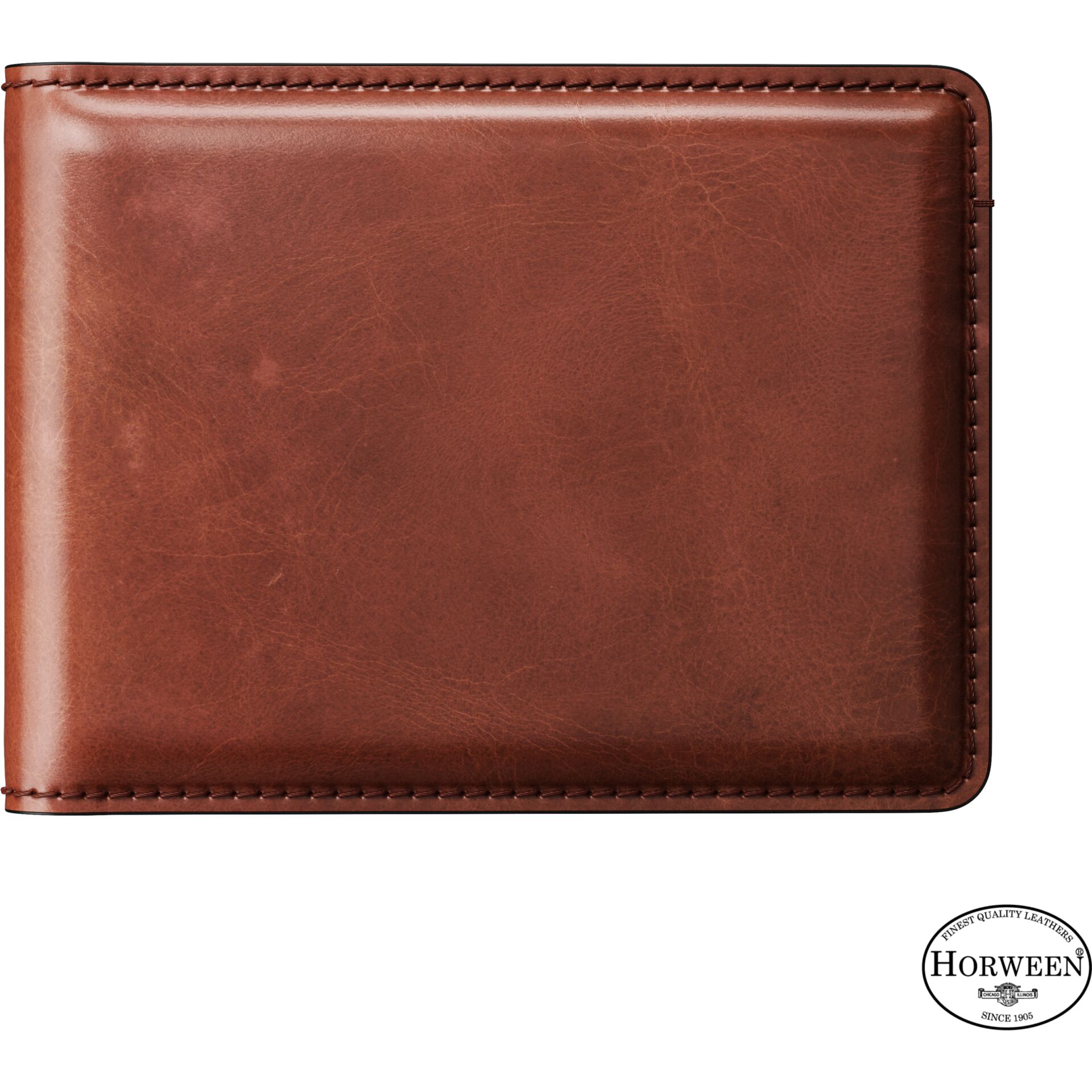 leder, portemonnaie, braun, minimalistisch, wallet