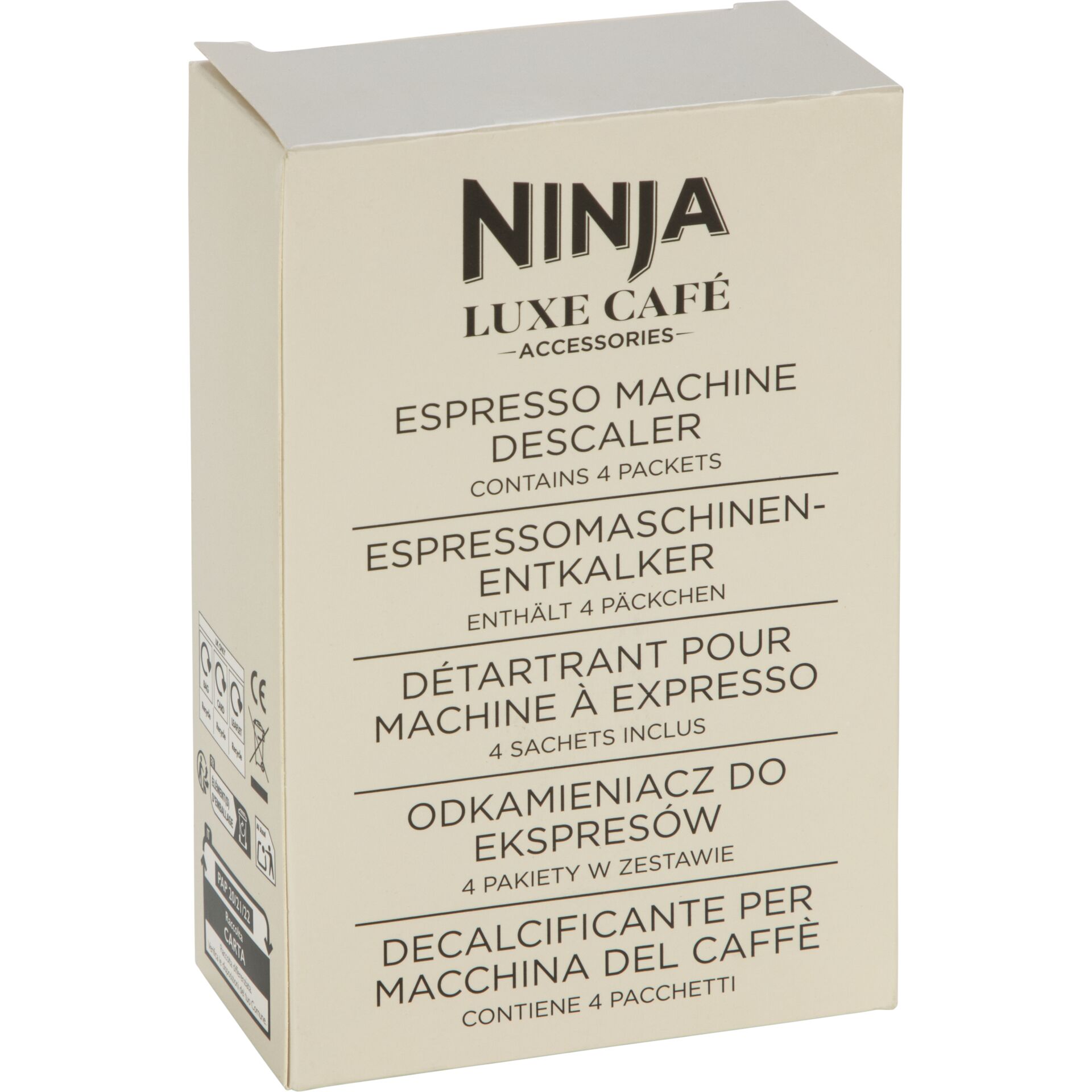 Espresso, Maschine, Entkalker, Box, Packete