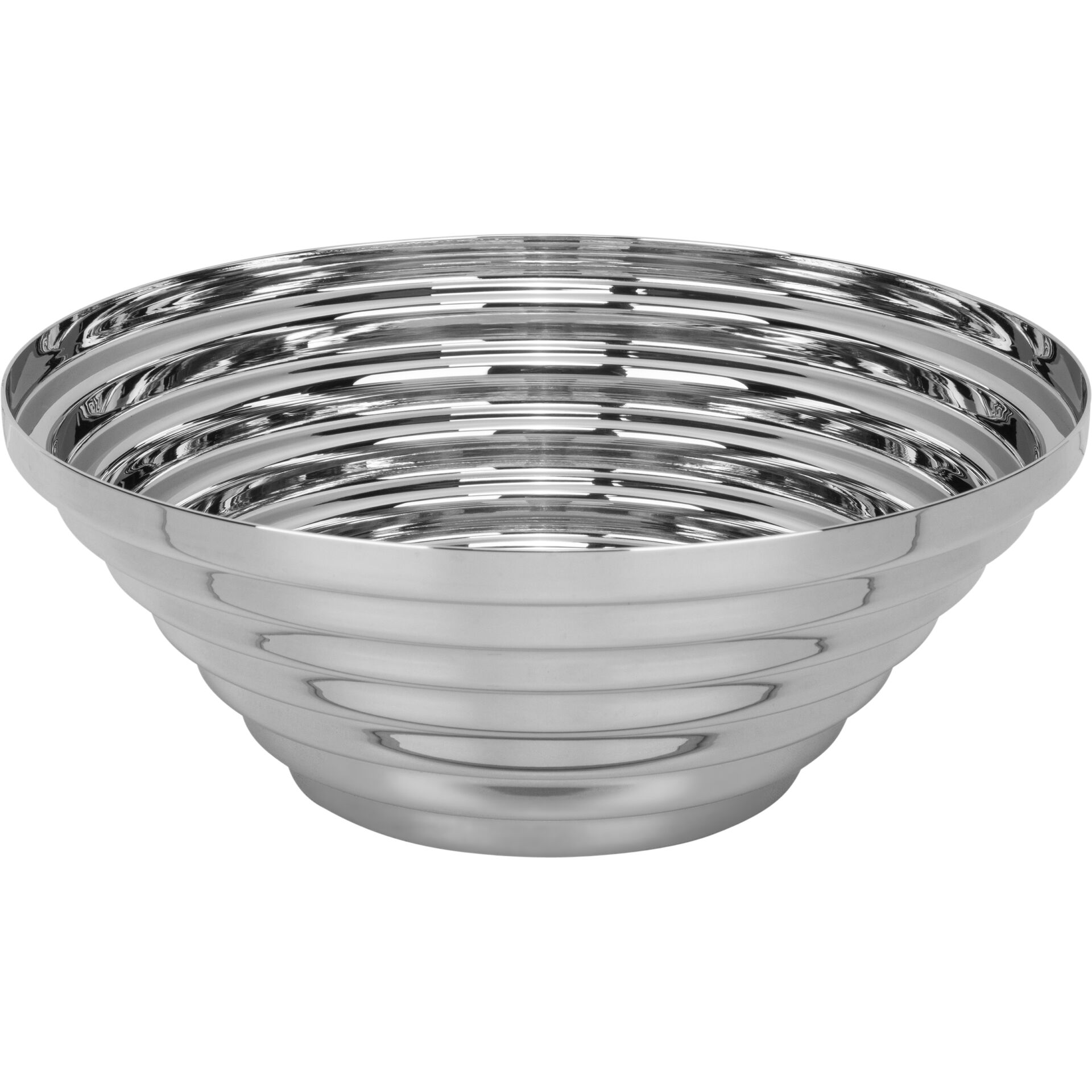 Schüssel, Spiralform, Metall, Edelstahl, Küchenzubehör