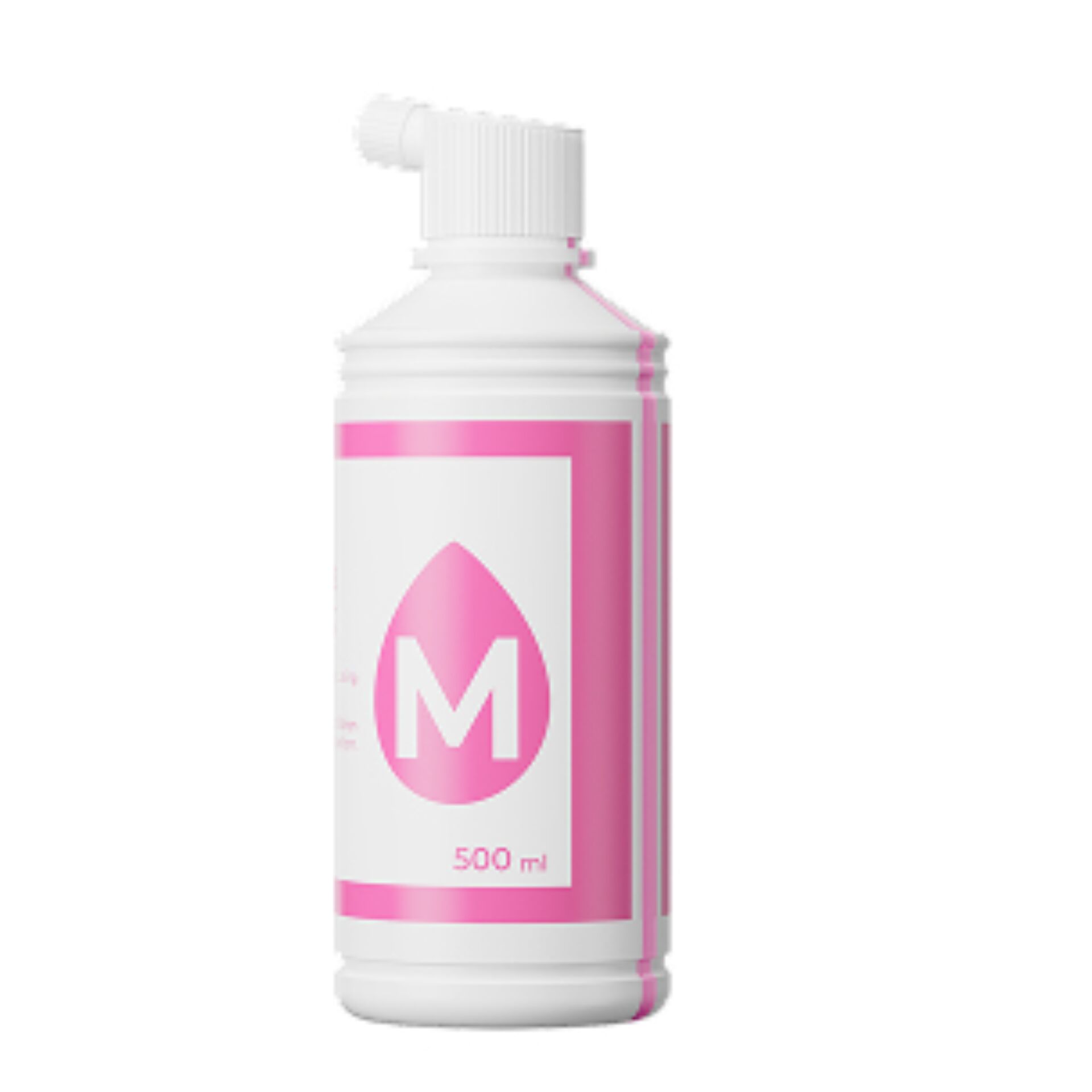 flasche, kleineflasche, medikamentenkonzentration, 500ml, pink