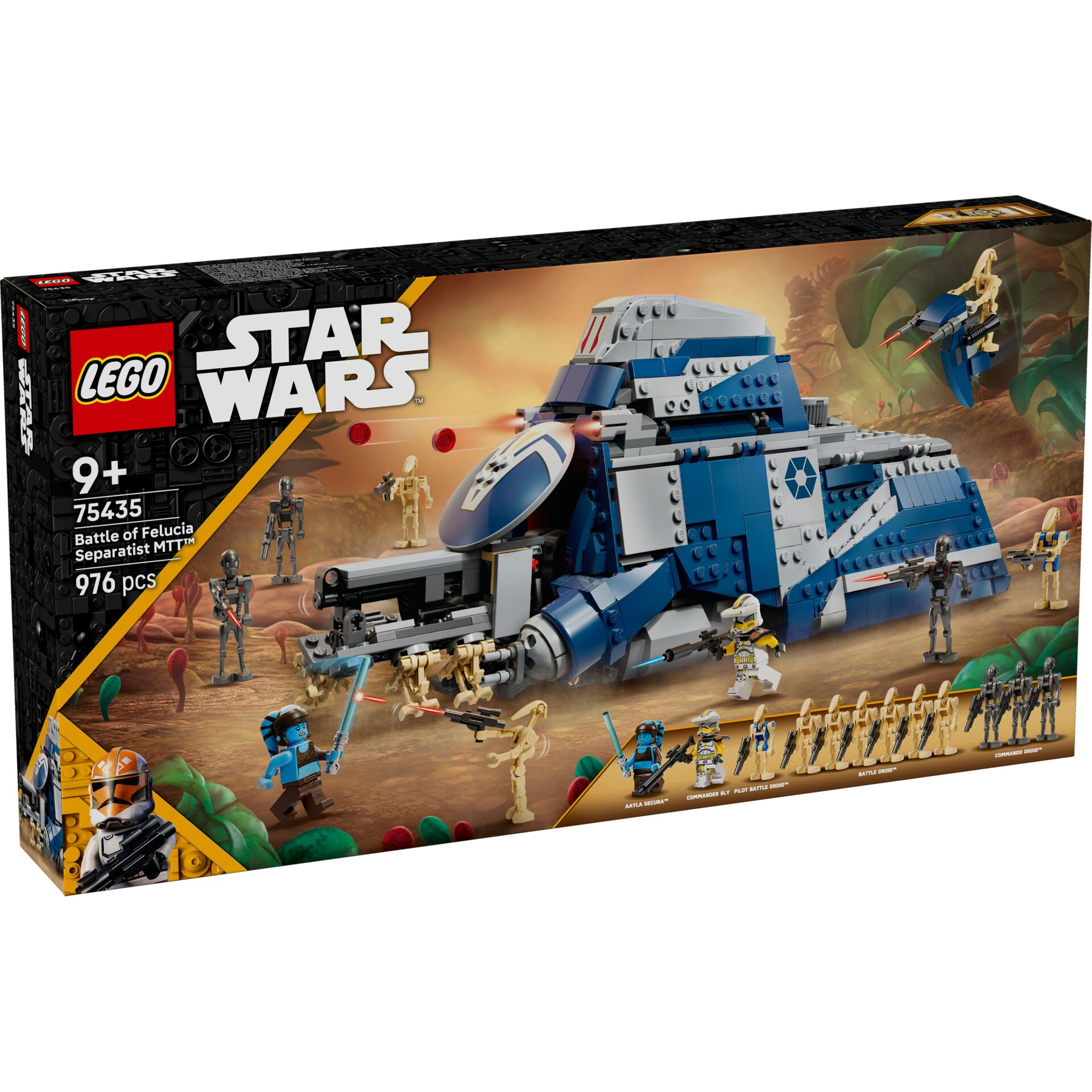 Star Wars, LEGO, Raumschiff, Schlacht, 976 Teile