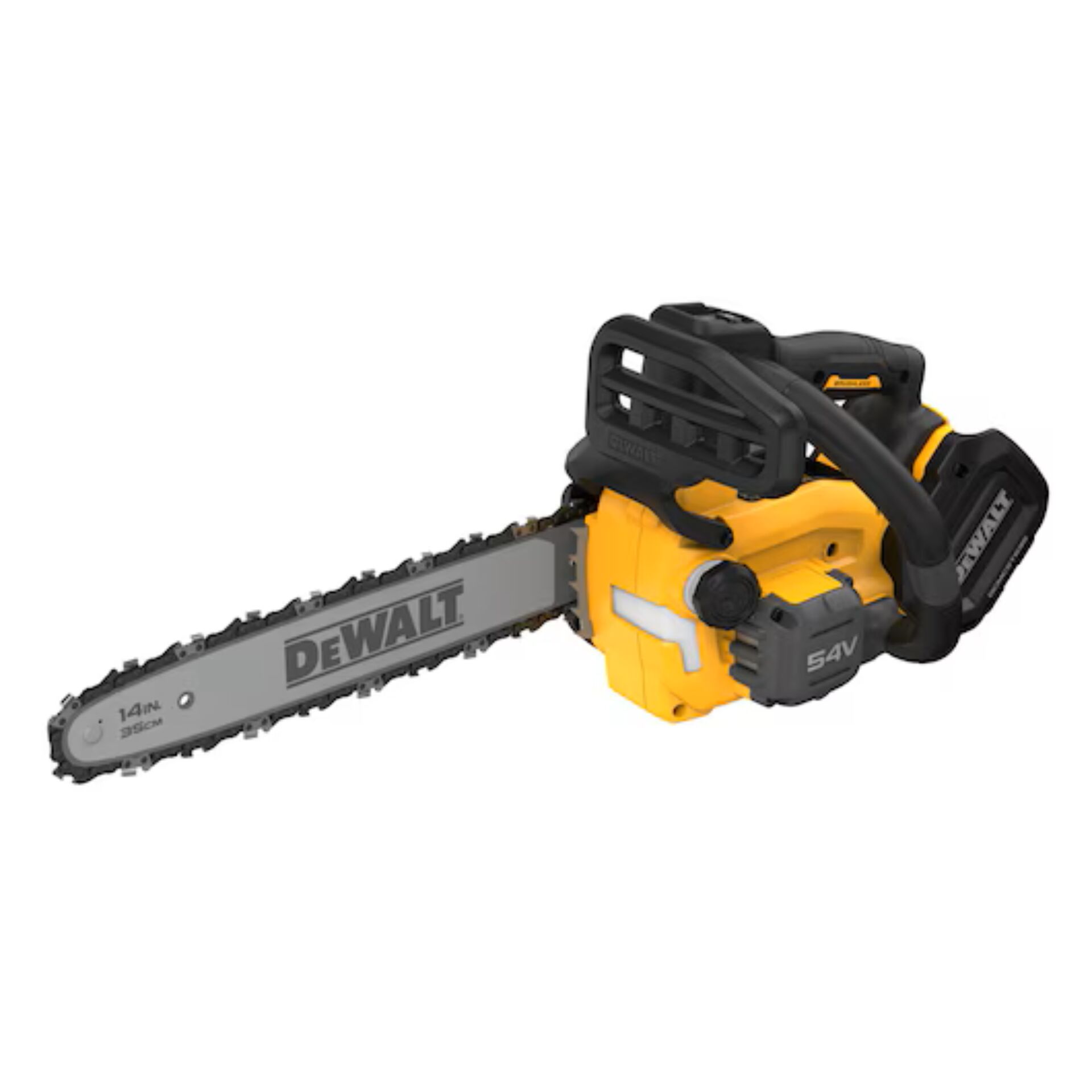 Kettensäge, Akku-Kettensäge, 45V, Gelbes Gehäuse, DeWalt