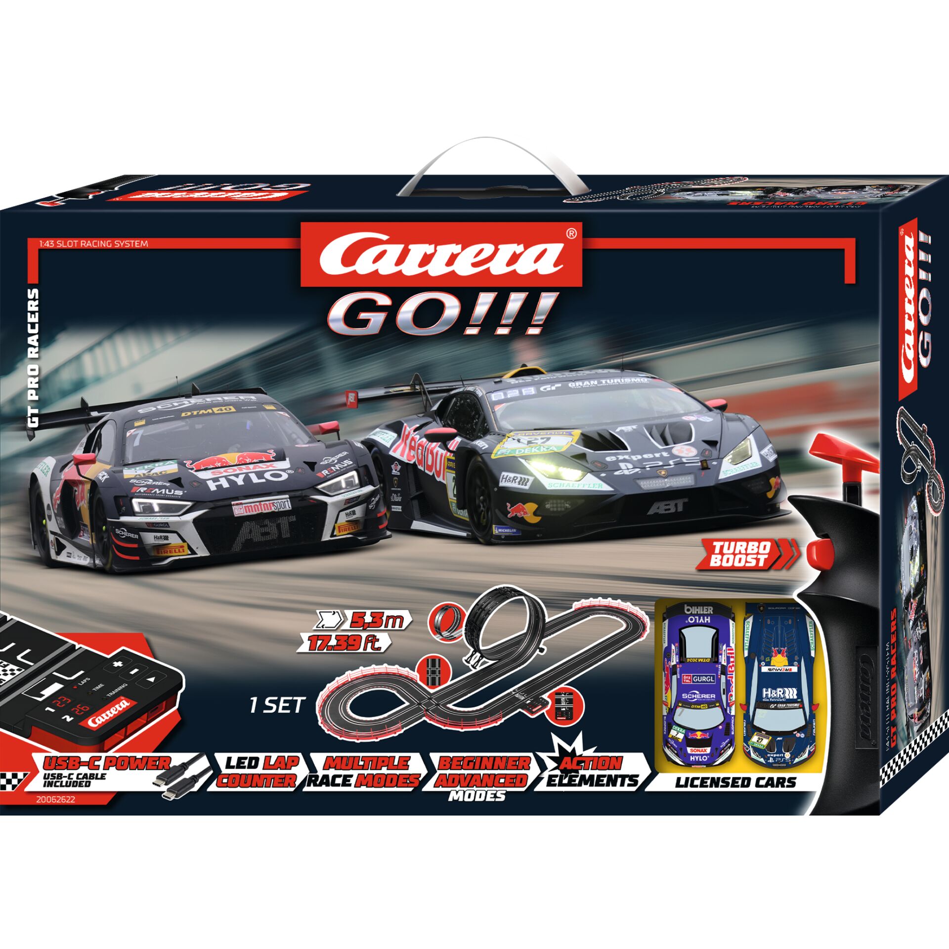 Rennwagen, RC-Car, Go!!!, Fernsteuerung, Turbo Boost
