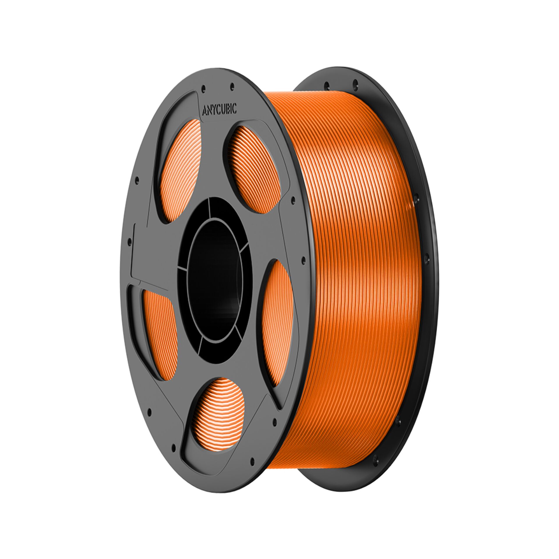 3D-Druck, Filament, PLA, orange, Spule