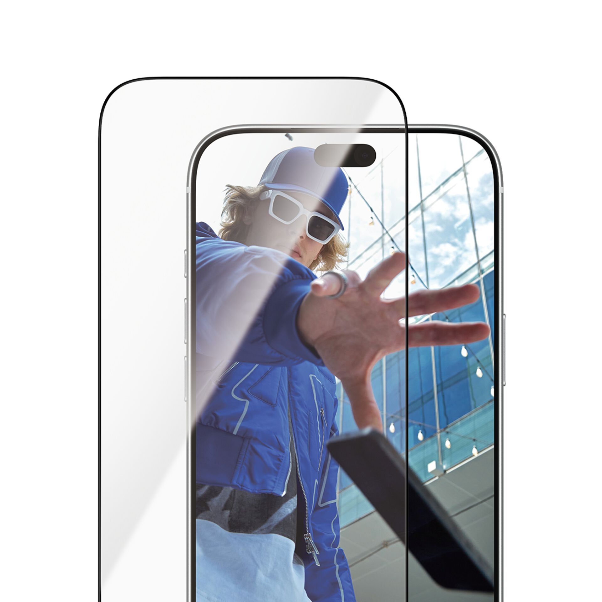 Bildschirmfolie, Display-Schutz, Smartphone, Transparent, Glasfolie