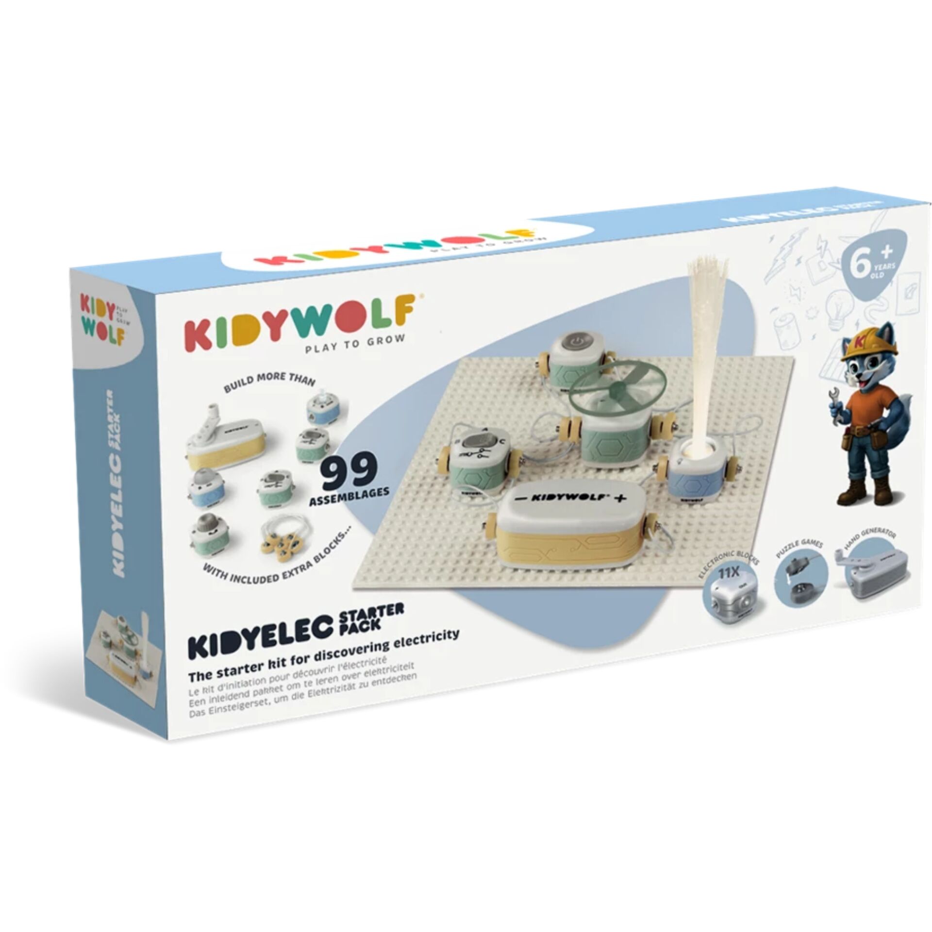Kinder Elektrik, Elektronik-Bausatz, Baukasten, Spielzeugbau, Kreatives Lernen