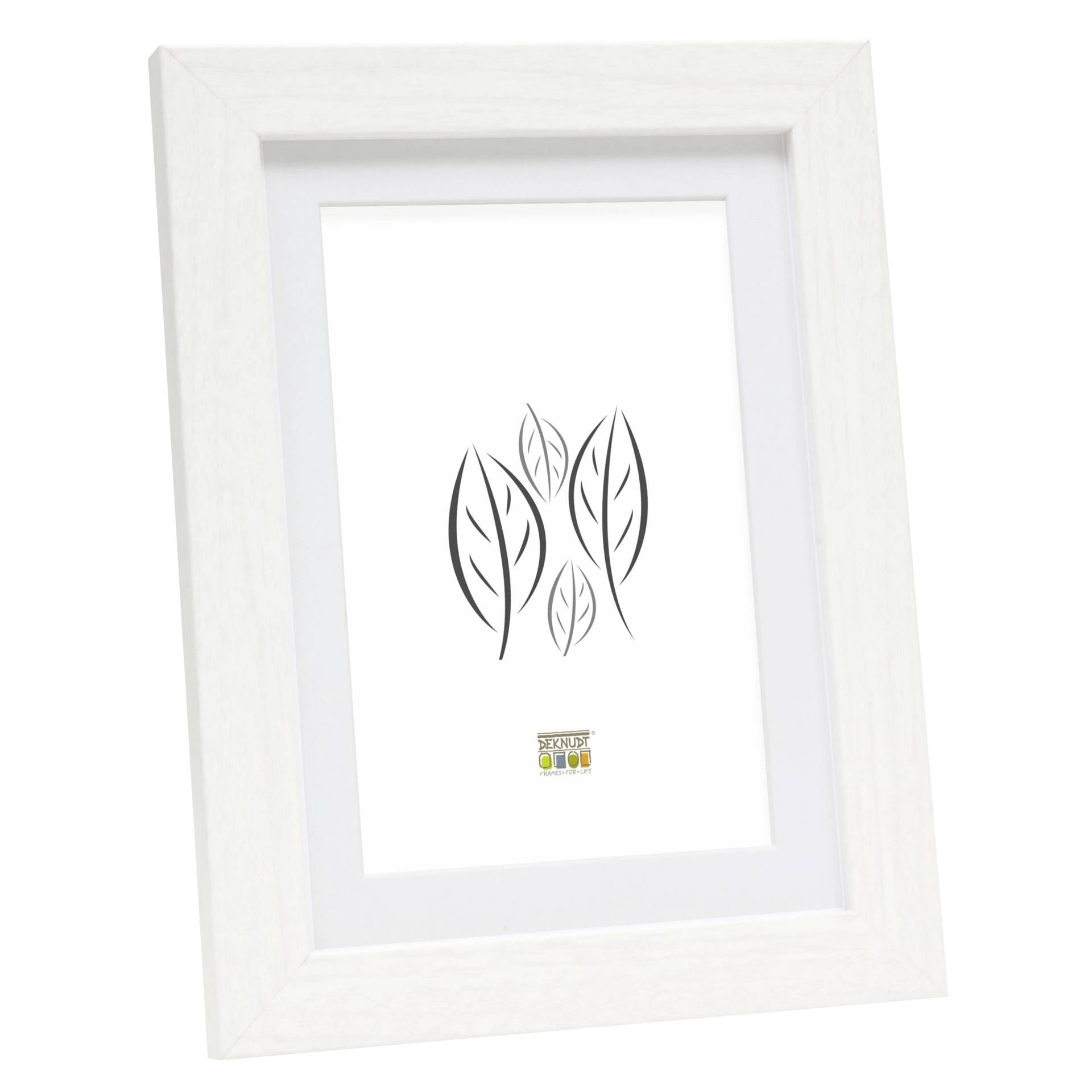 Deknudt S66KF1 P1          15x20  Wood white w. Passepartout