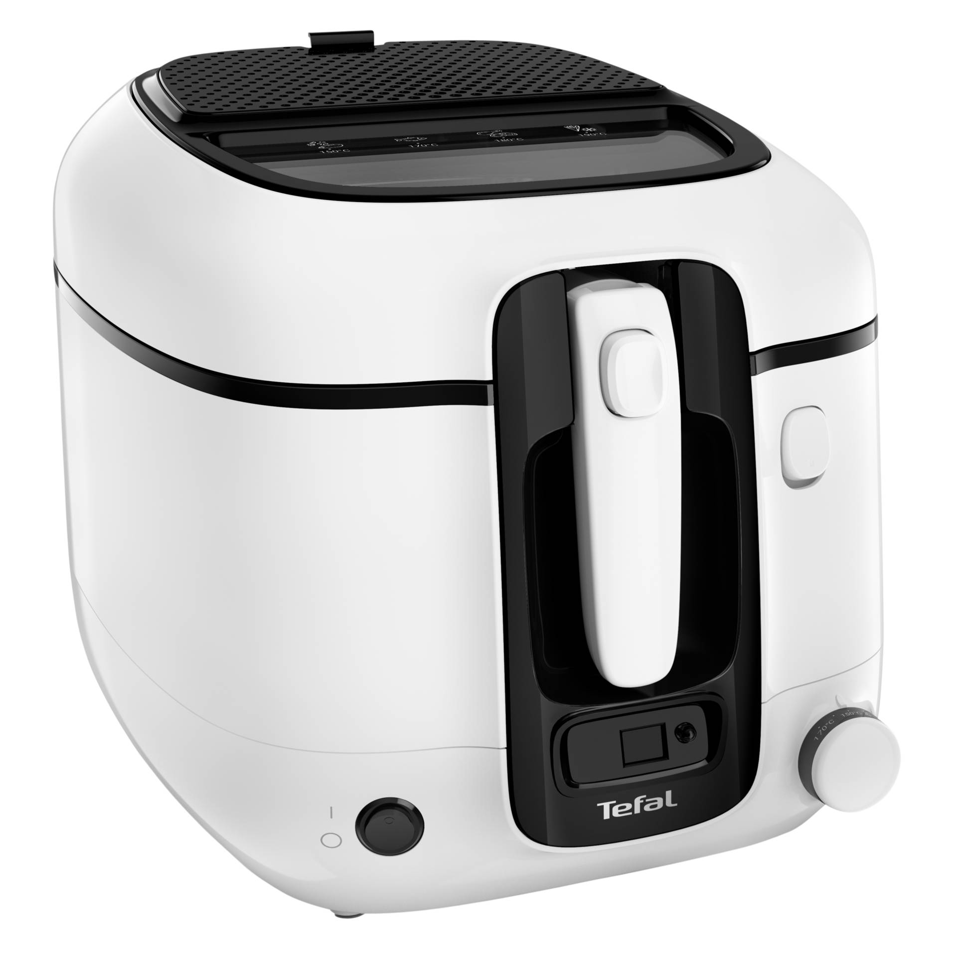 Toaster, Air fryer, Weißes Gerät, Kompaktes Design, Digitale Bedienelemente