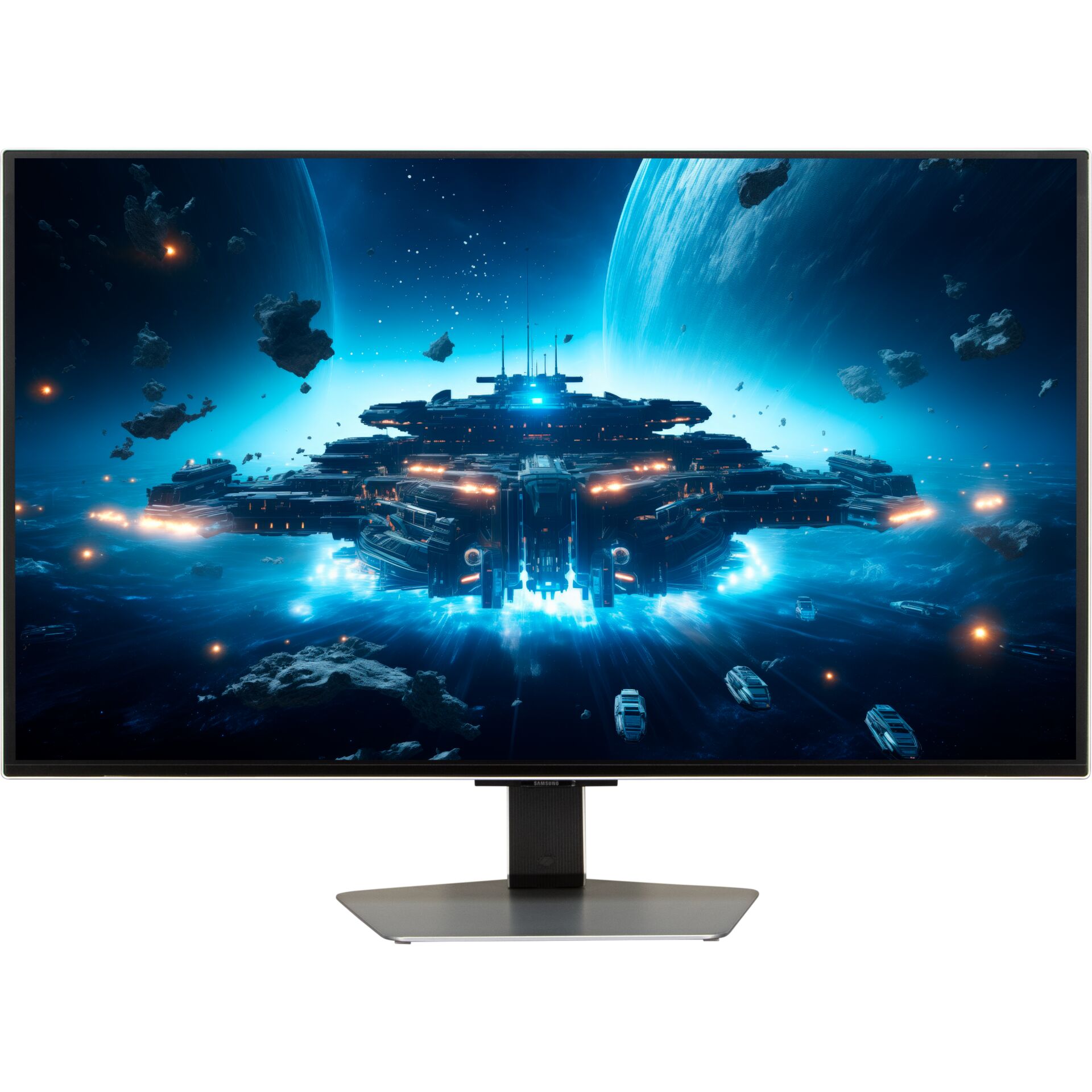 Monitor, LED, Klarer Bildschirm, Gaming-Monitor, Schwarz-Grün?