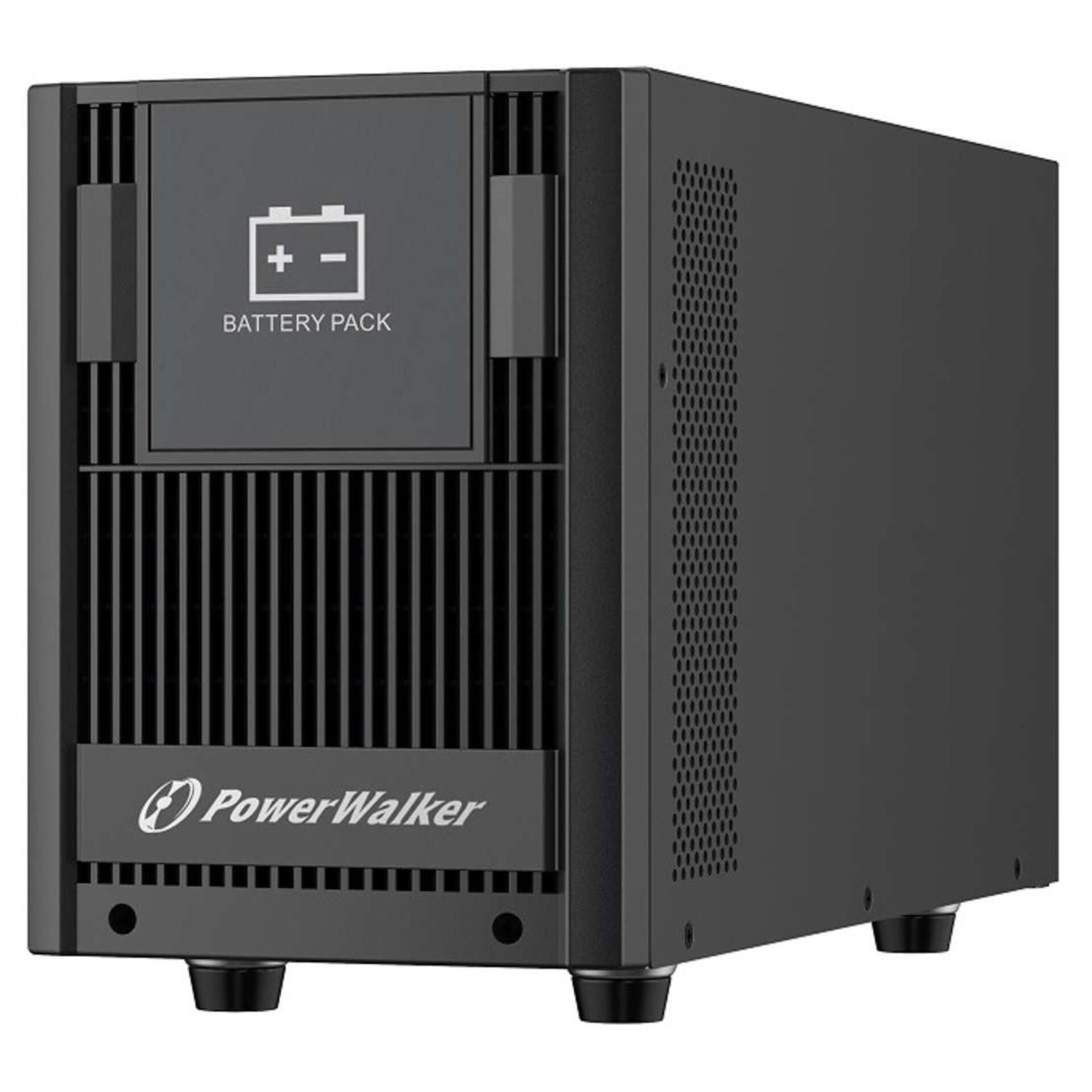 PowerBackup, Batteriepack, USV, Serverspannung, schwarzes Gerät