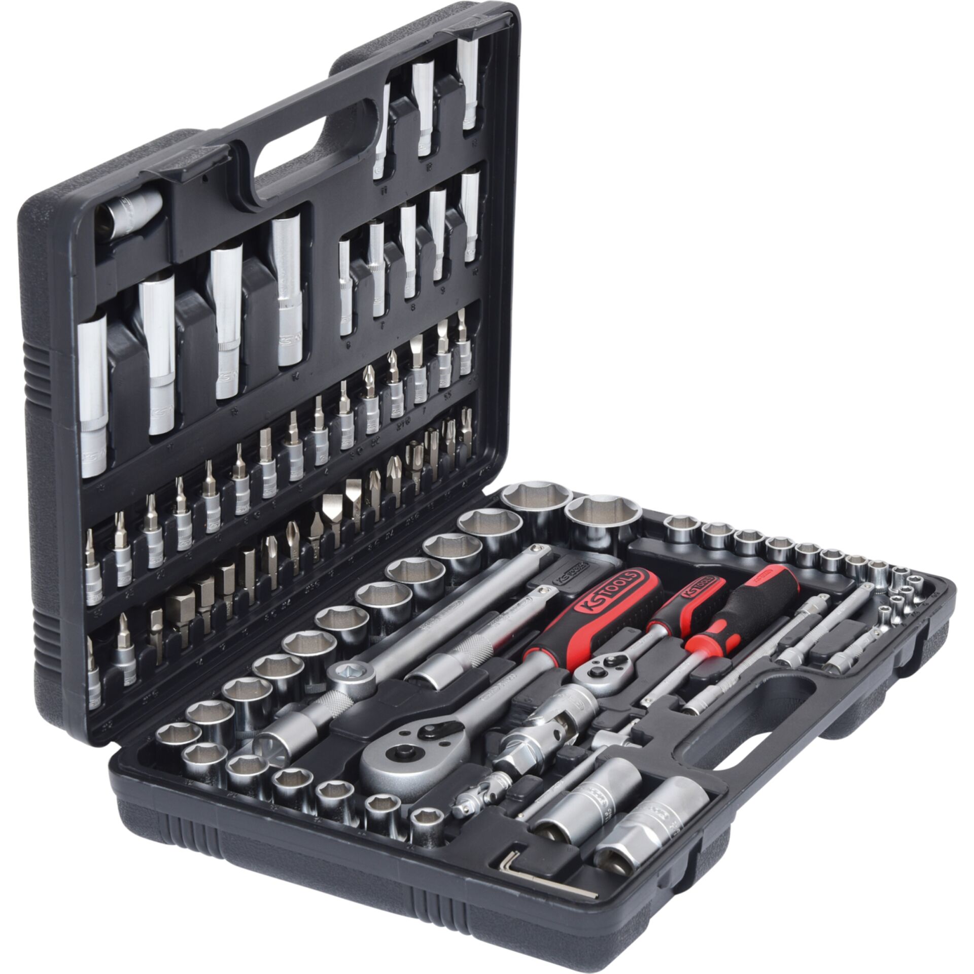 KS Tools 1/4"+1/2" Socket Wrench  -Set 94-pieces 911.0694