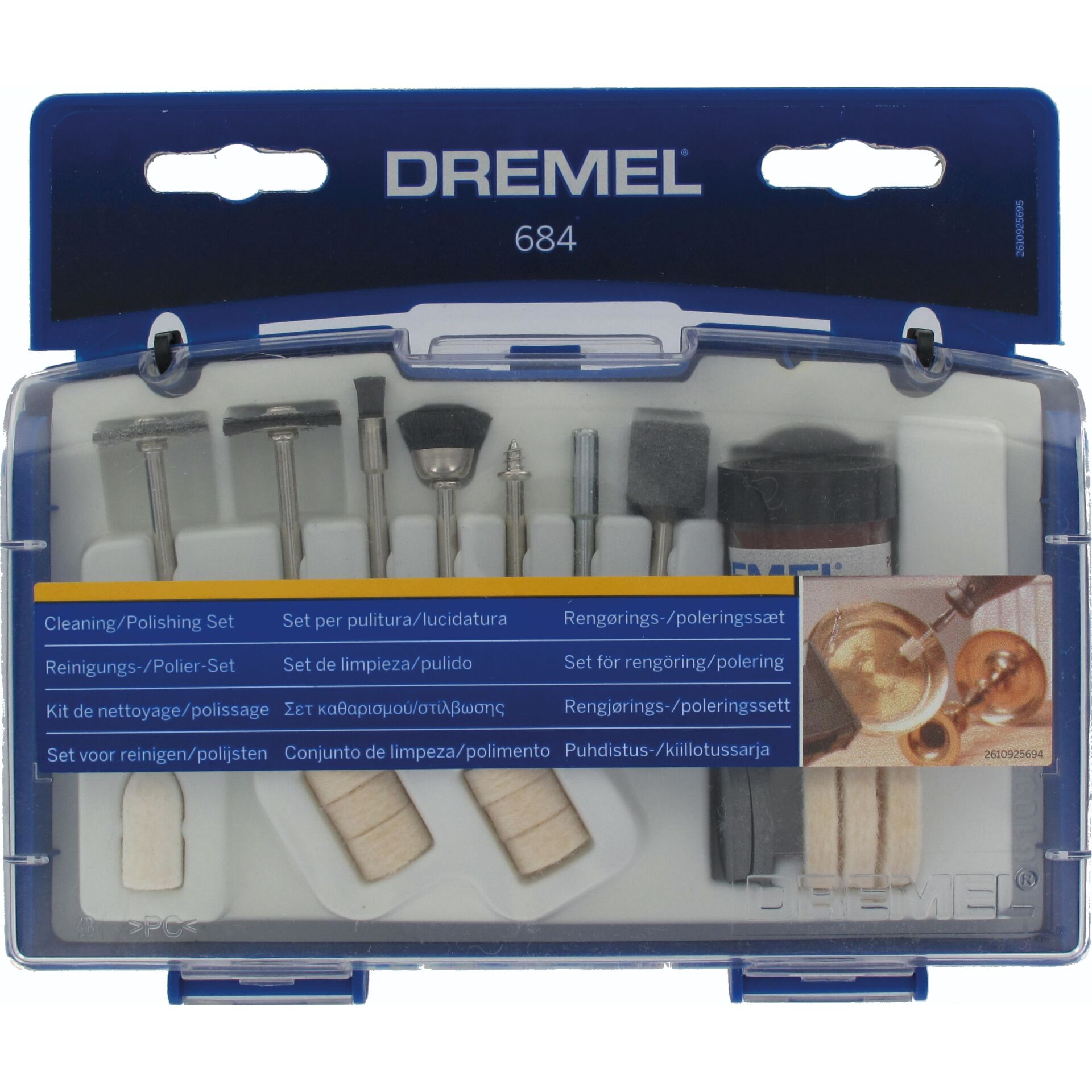 Dremel, Polishing-Set, Schleif-Set, Rotationswerkzeug, Nachfüll-Set